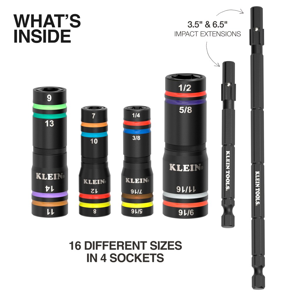 Klein Tools 654QS Socket-Sets - View #4