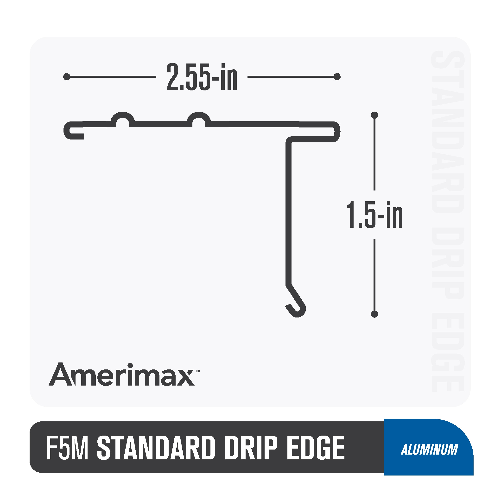 Amerimax 5504579120 Drip-Edges - View #4