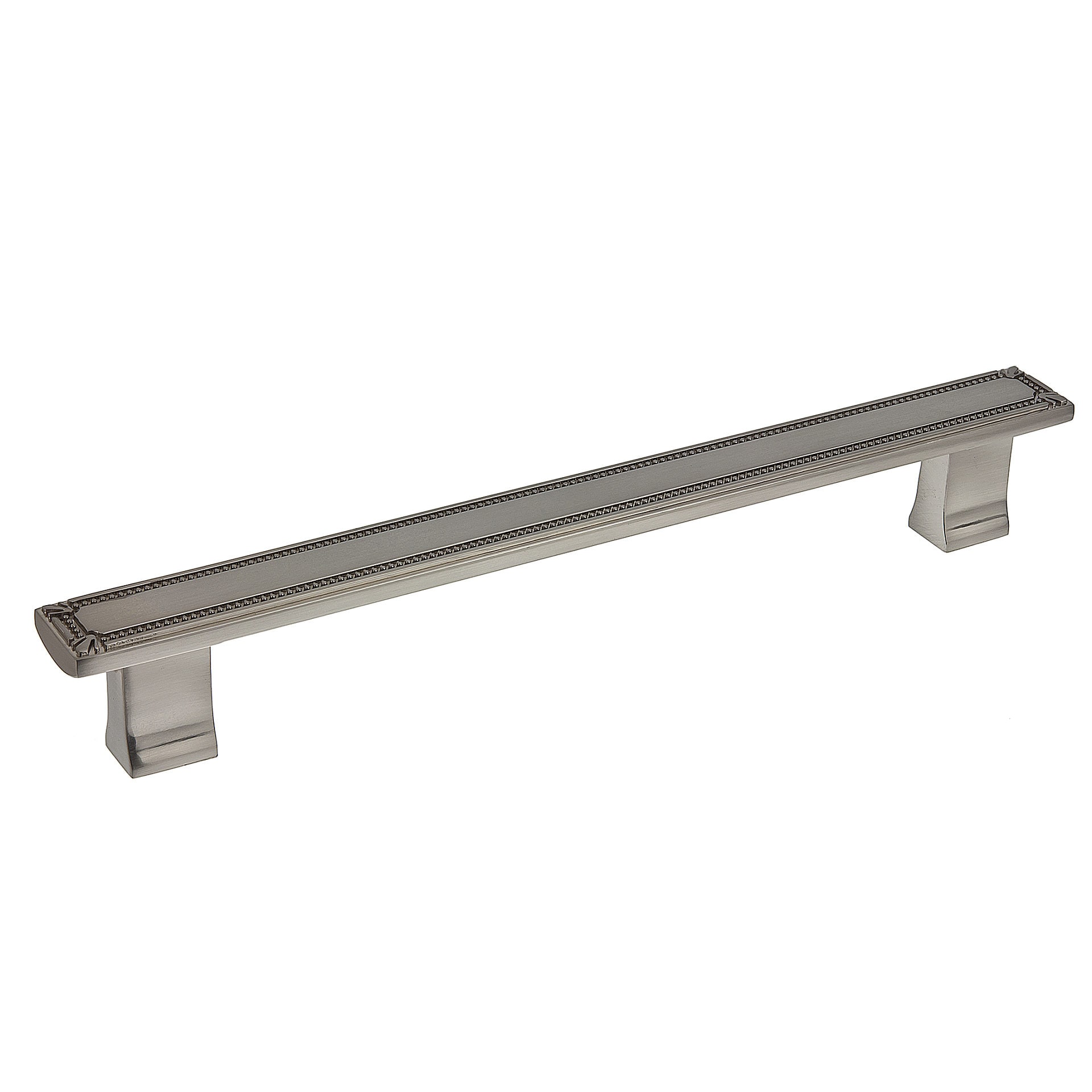 Richelieu BP780192195 Brossard 7-9/16-in , 192mm Center to Center Brushed Nickel Rectangular Handle