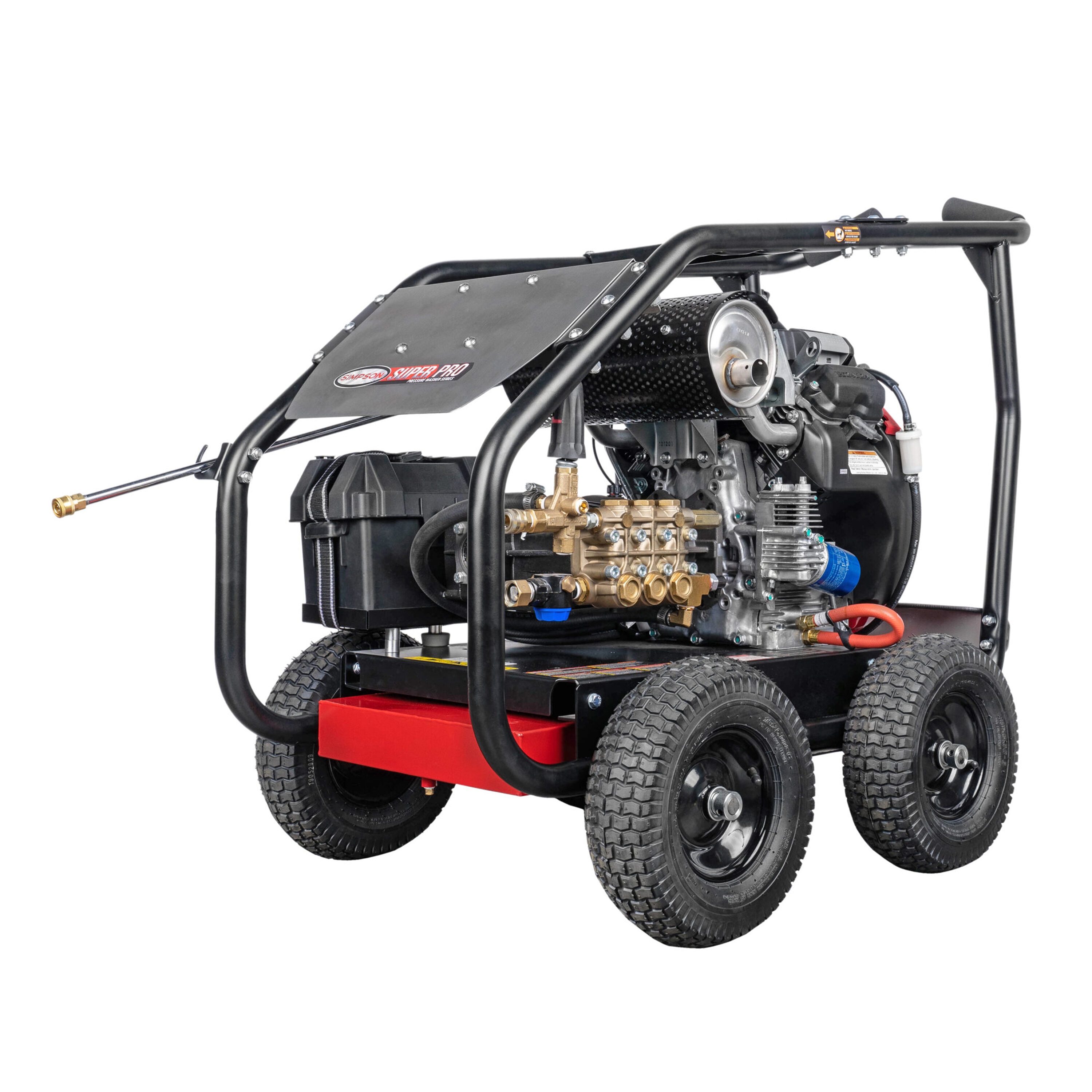 SIMPSON SuperPro 4000 PSI at 6-GPM Roll-Cage 4000 PSI Cold Water Gas Pressure  Washer in the Pressure Washers department at