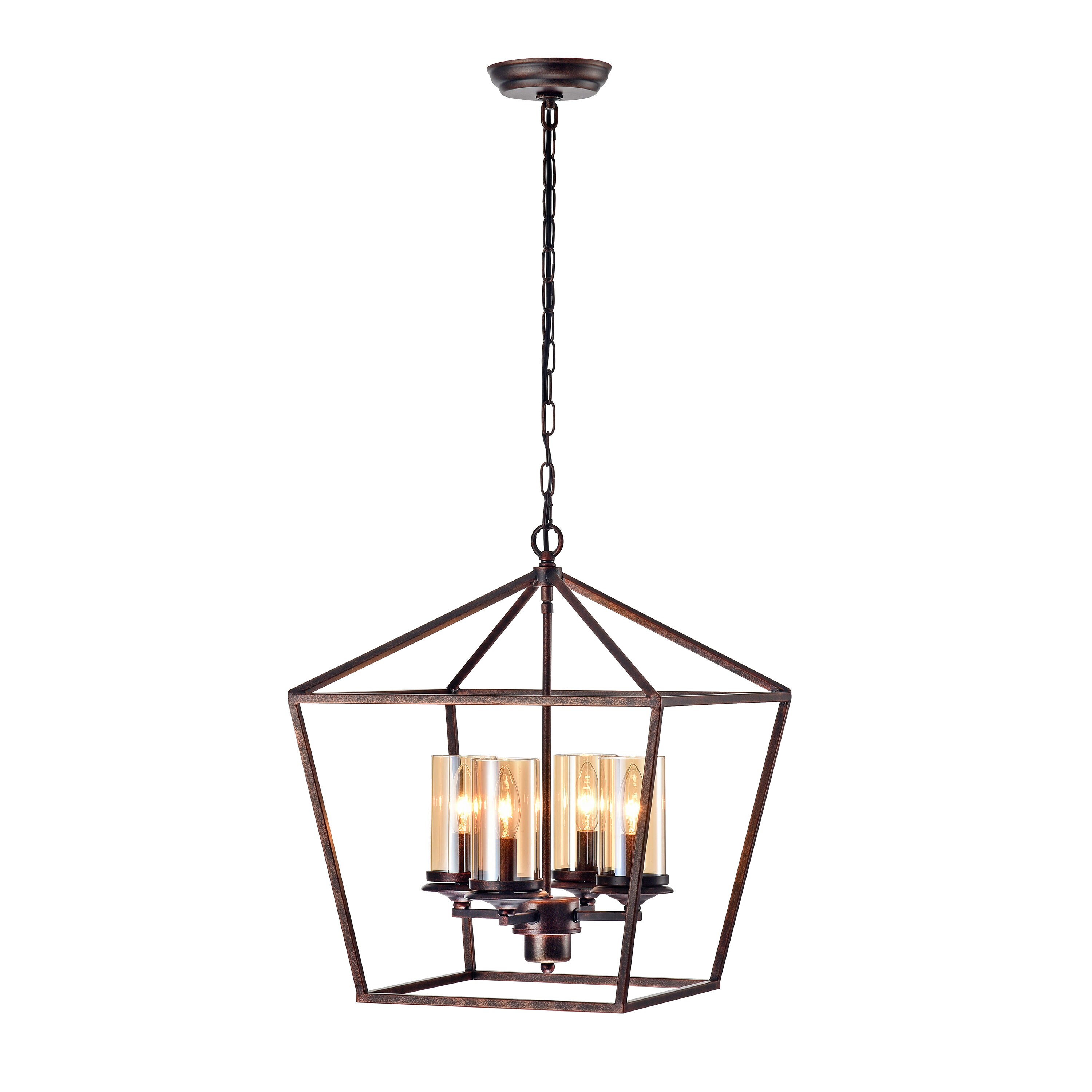 Greenville Signature 4-Light Brushed Bronze Modern/Contemporary Led ...