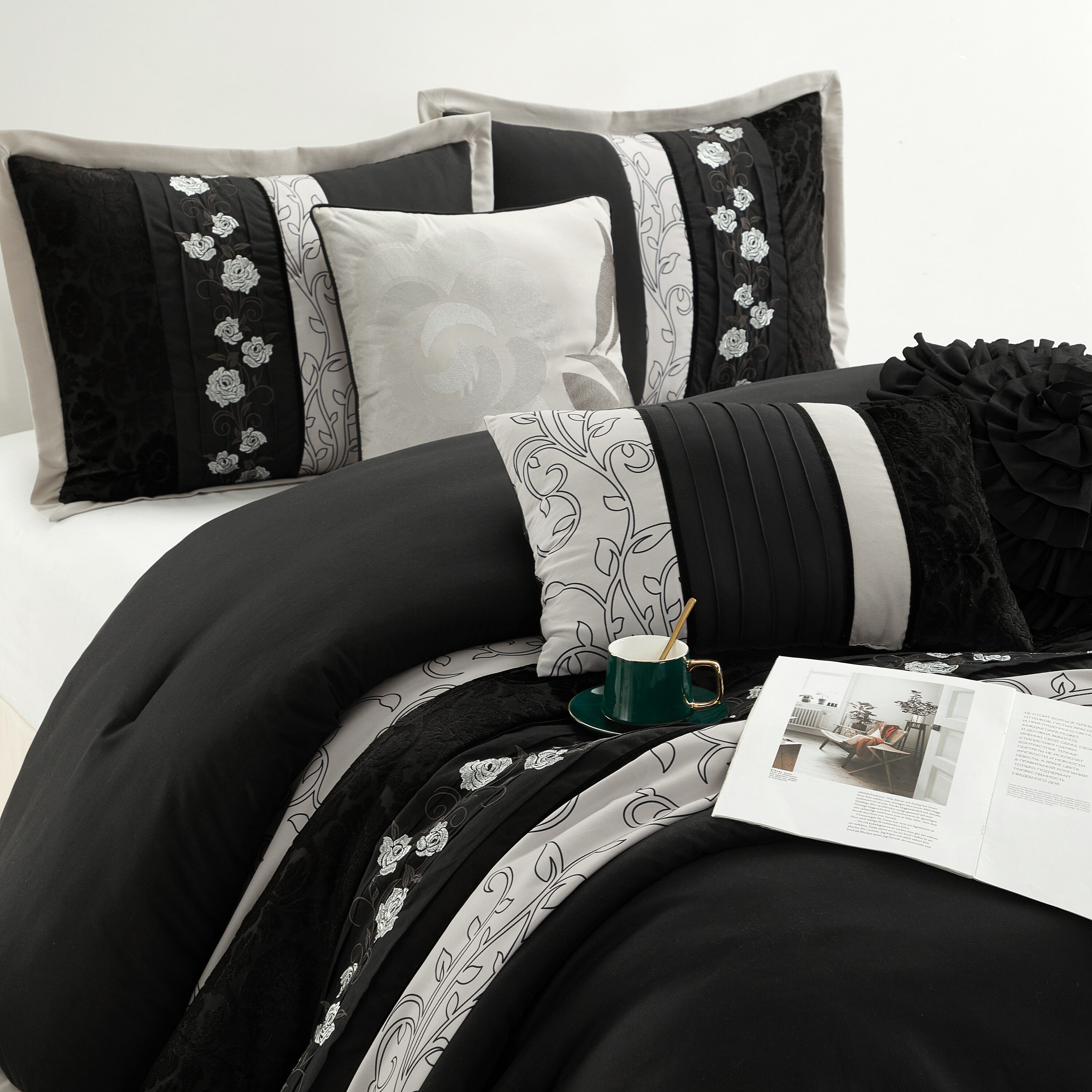 Nanshing RILEY-K-BLAC bedding - View #2
