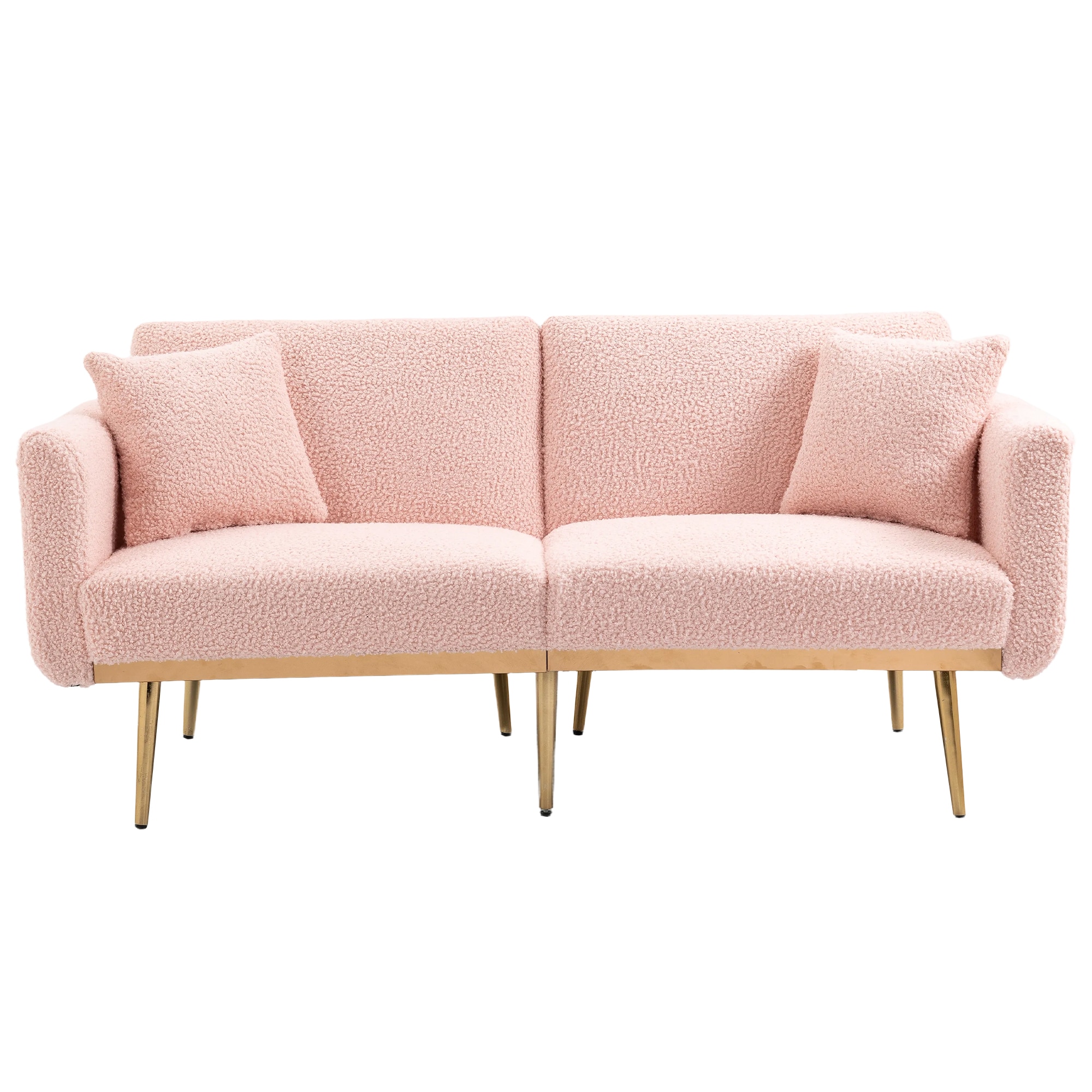 Bybafun YD2700113 Pink Contemporary/Modern Polyester Sofa bed