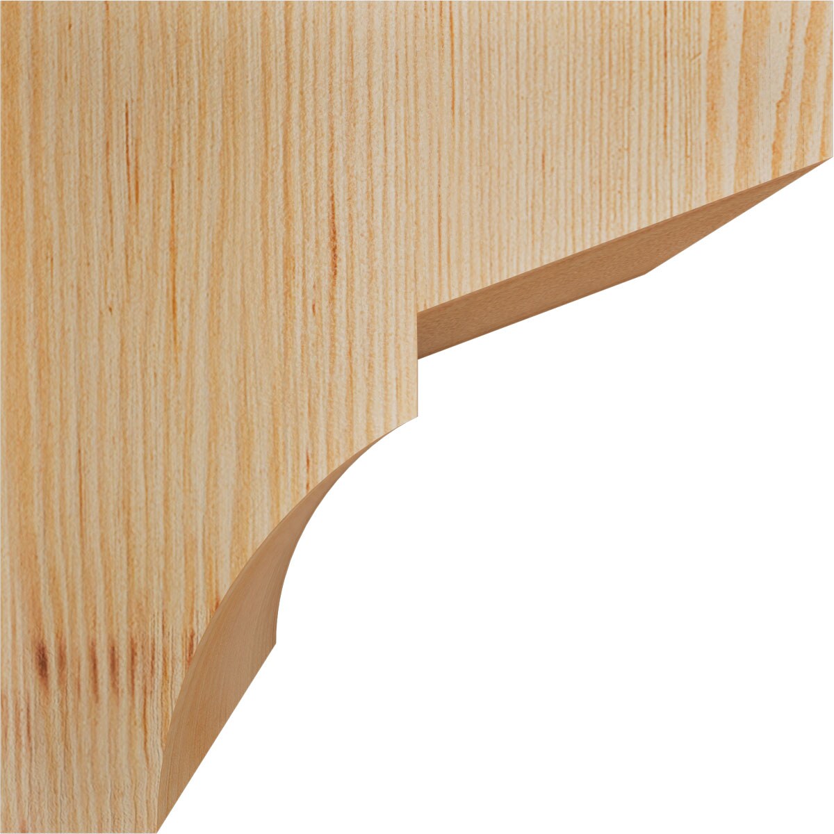 Ekena Millwork COR06X08X08MON00SDF corbels - View #3