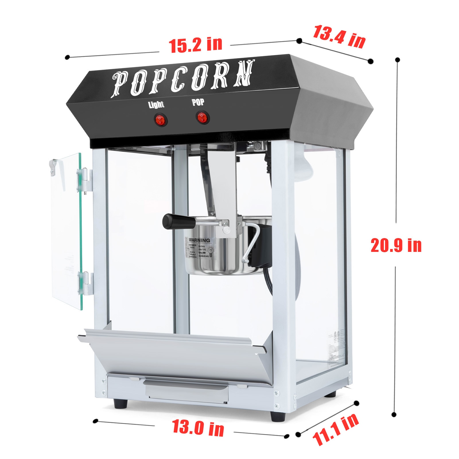 Delamu W2841P218159 Popcorn-Makers - View #3