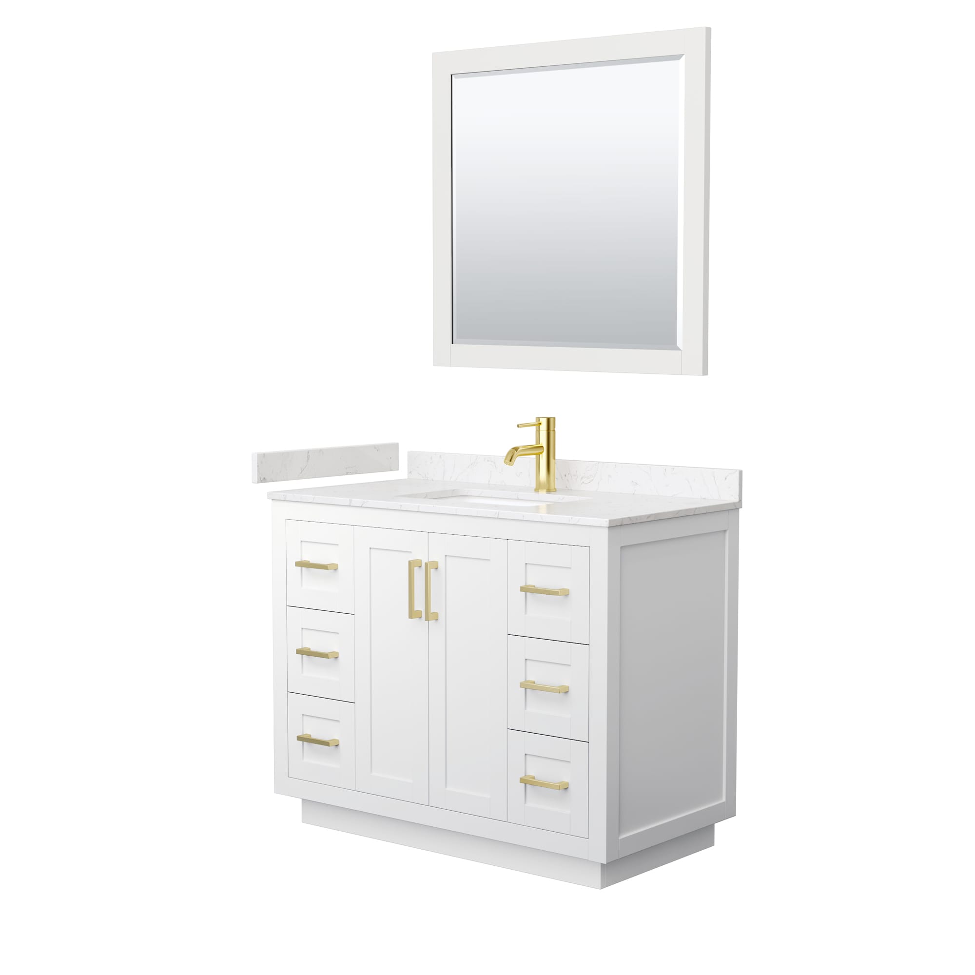 Wyndham Collection WCF292942SWGC2UNSM34 Bath-Vanity-Combo - View #2