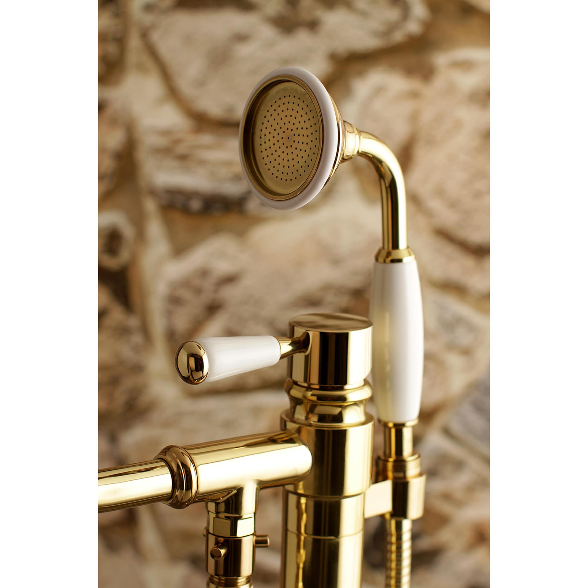 Kingston Brass WLKS7132DPL Roman-Tub-Faucets - View #5
