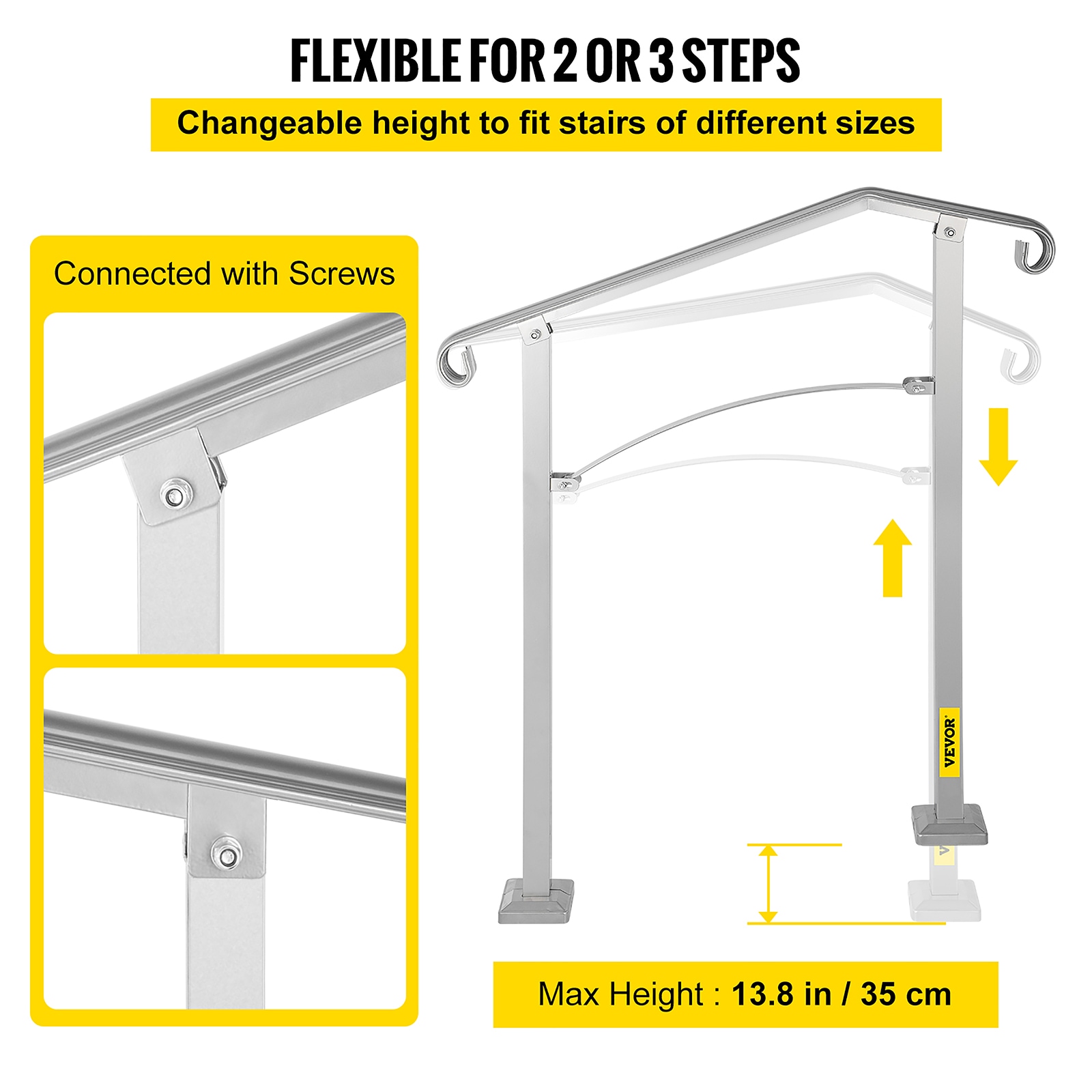 VEVOR HWLZLTFSHSCW35IP8V0 Interior-Stairpart-Railing - View #4