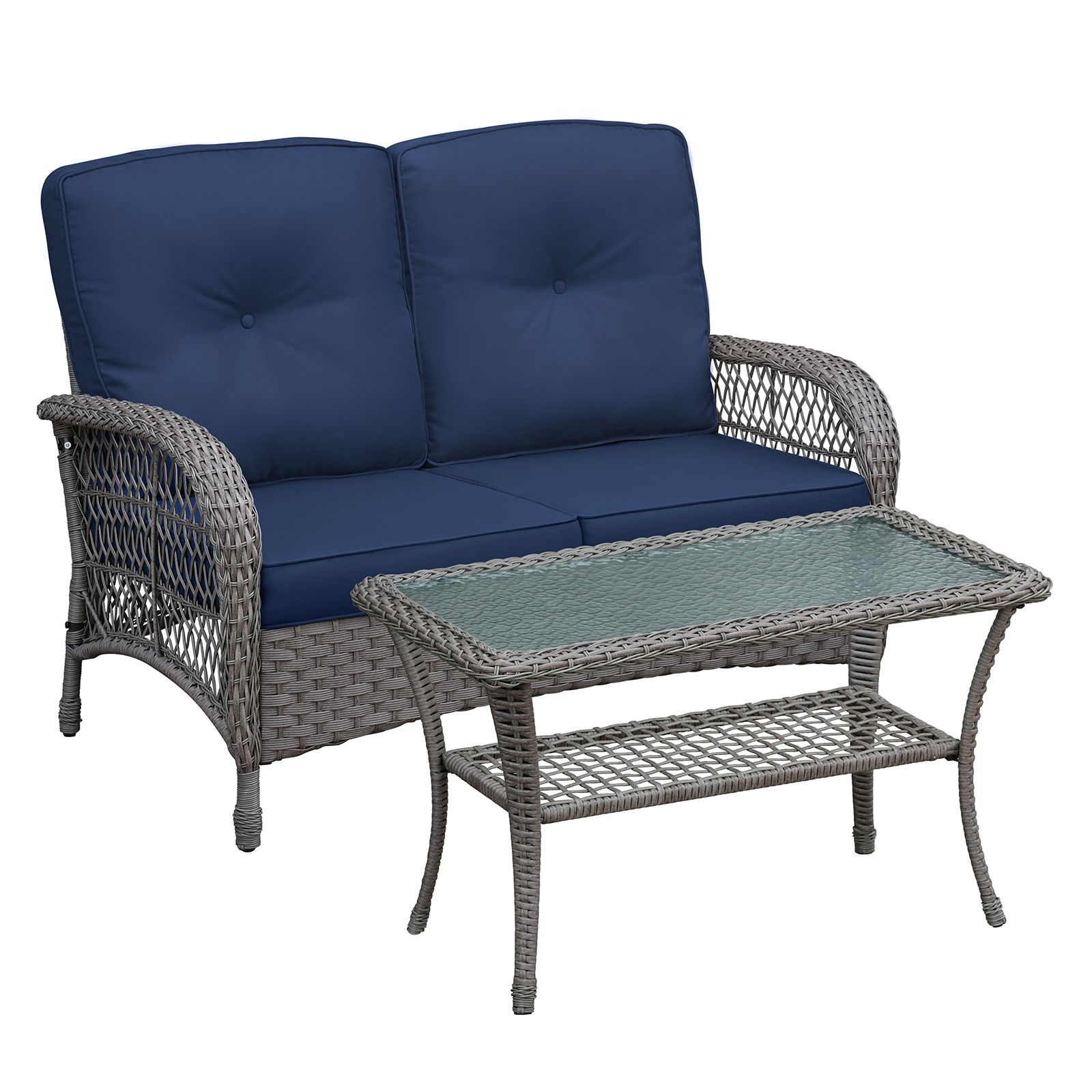 AHIOU HOME ZAAHG-S00019PS Patio-Conversation-Sets - View #2
