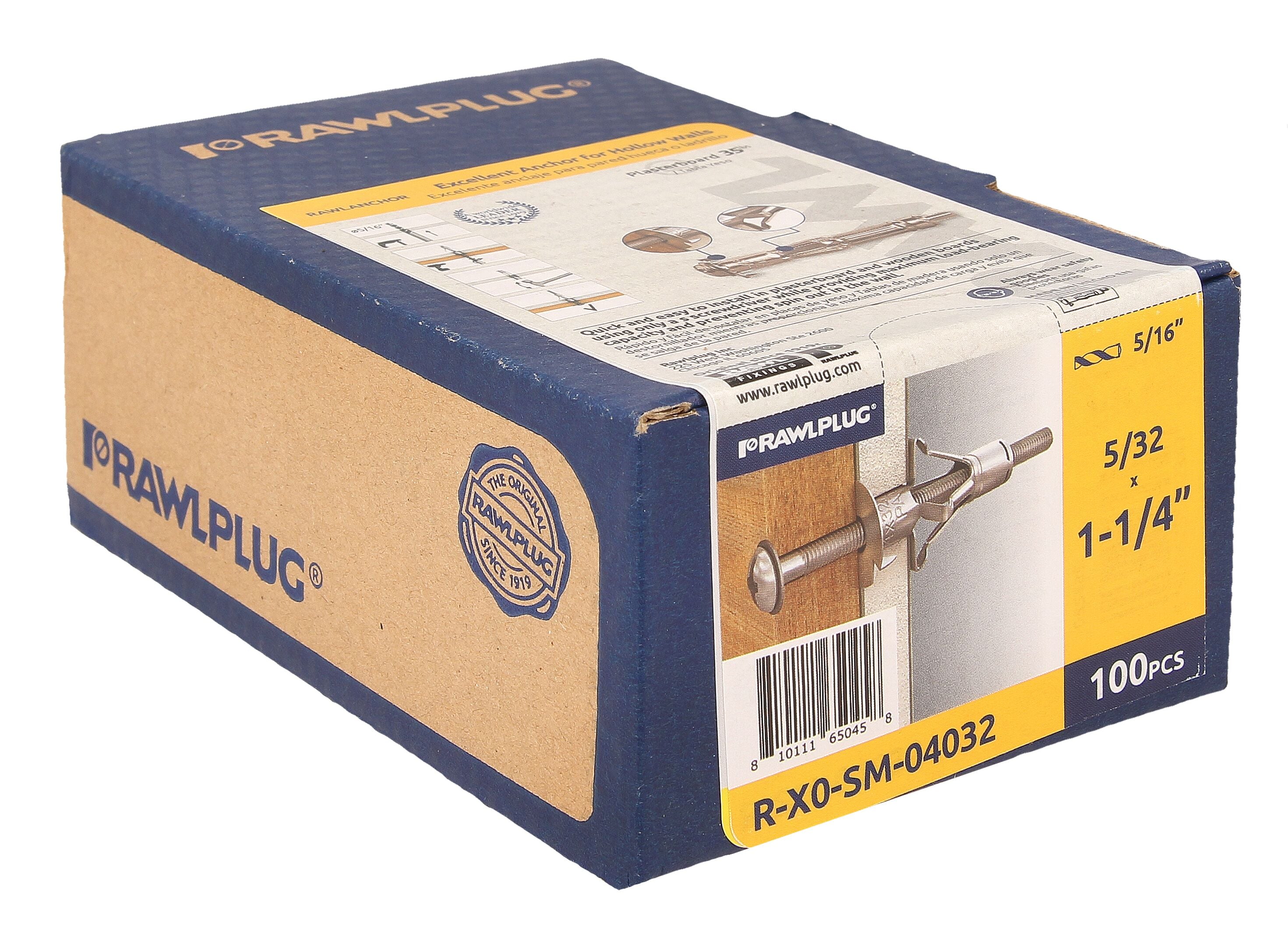 Rawlplug R-X0-SM-04032 Drywall-Anchors - View #6