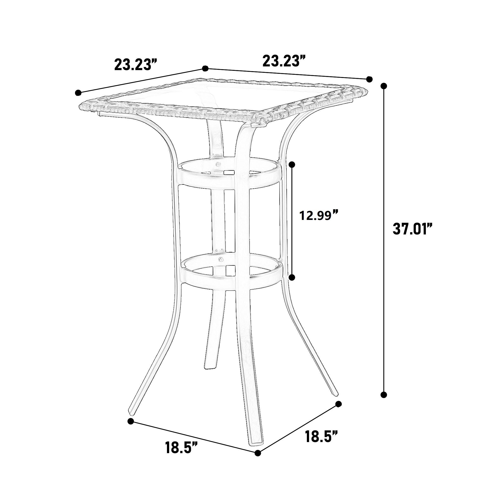Dexmalle W640P256895 Patio-Bars - View #2