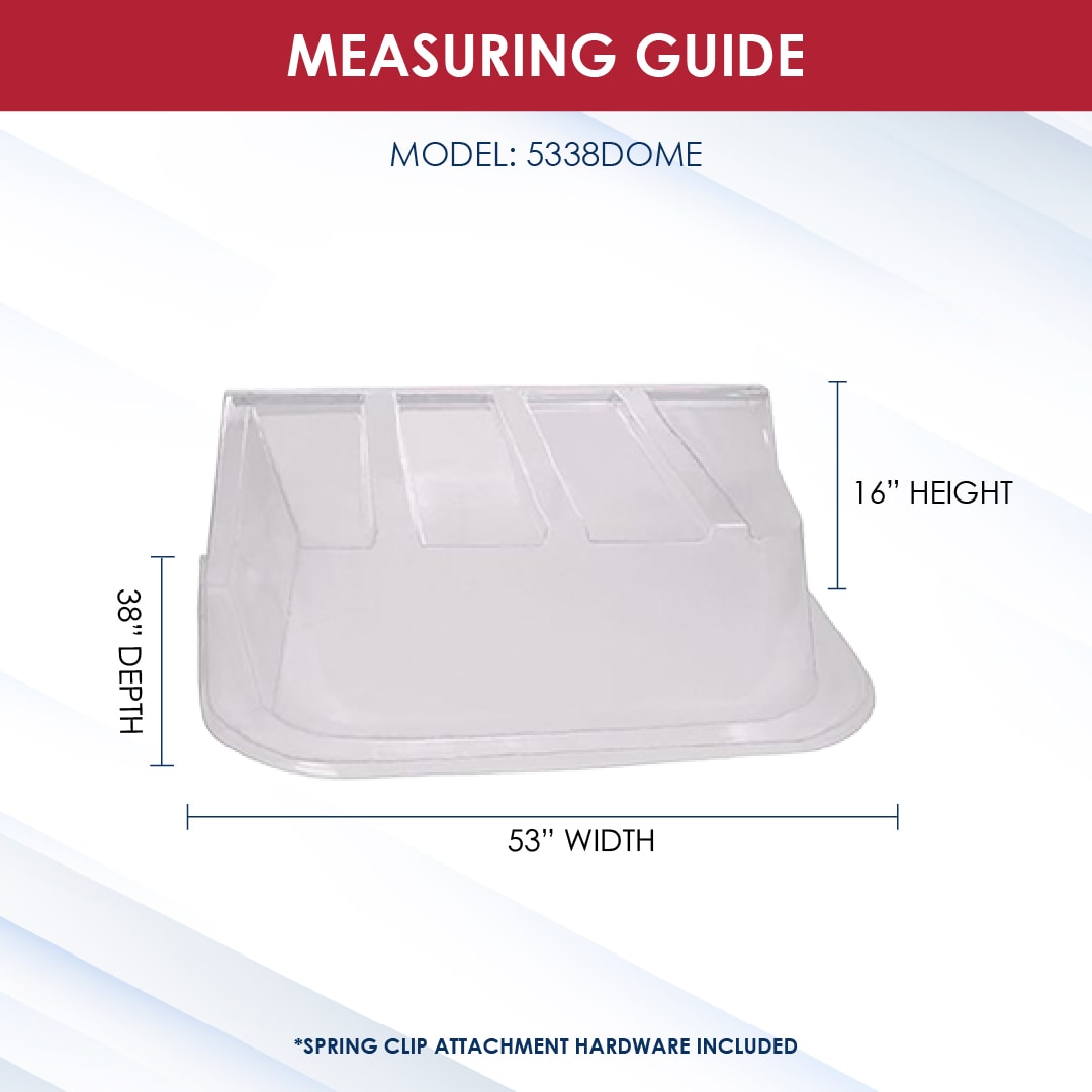 SHAPE PRODUCTS 5338DOME Area-Wall-And-Window-Well-Covers - View #2
