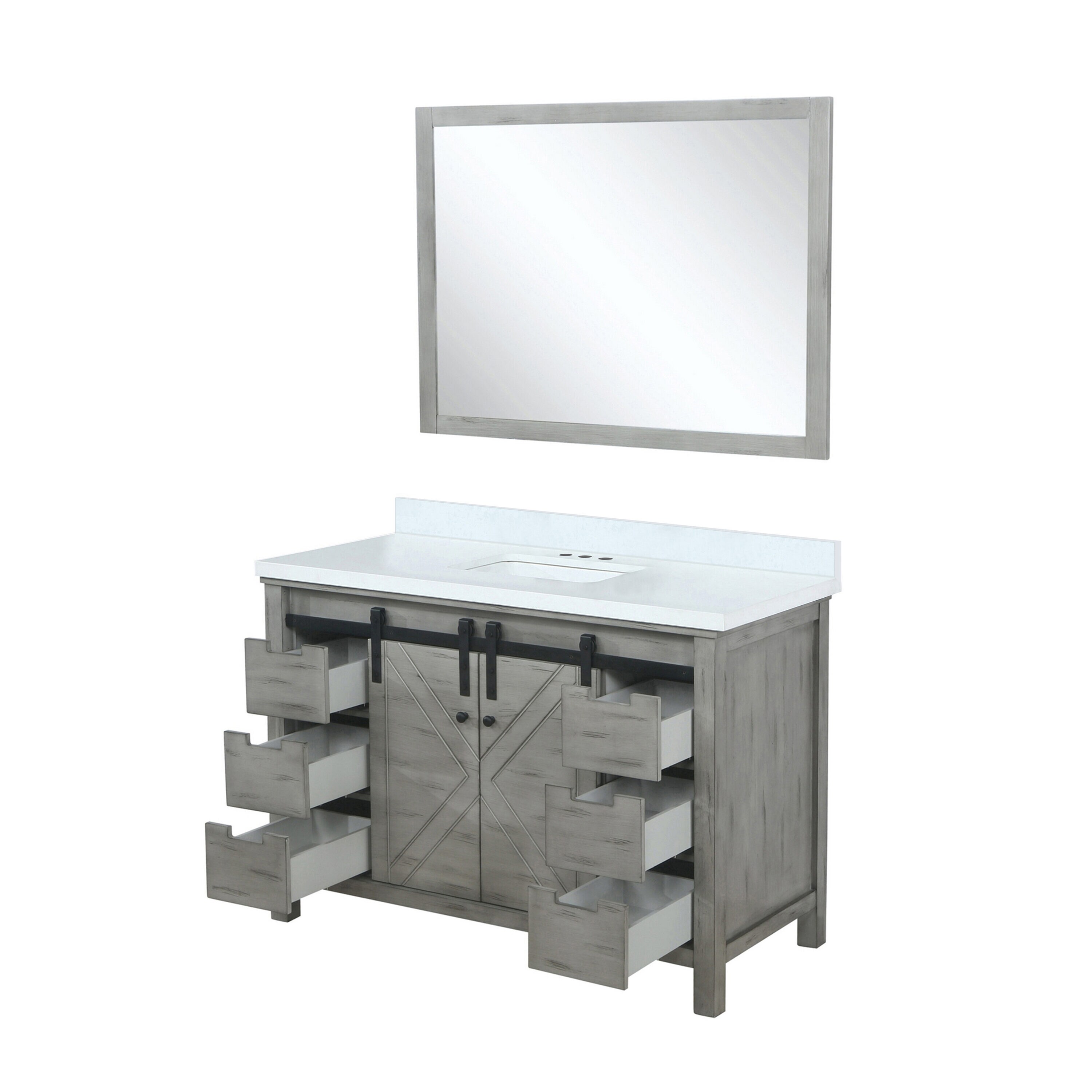 Lexora LVM48SH310 Bath-Vanity-Combo - View #5
