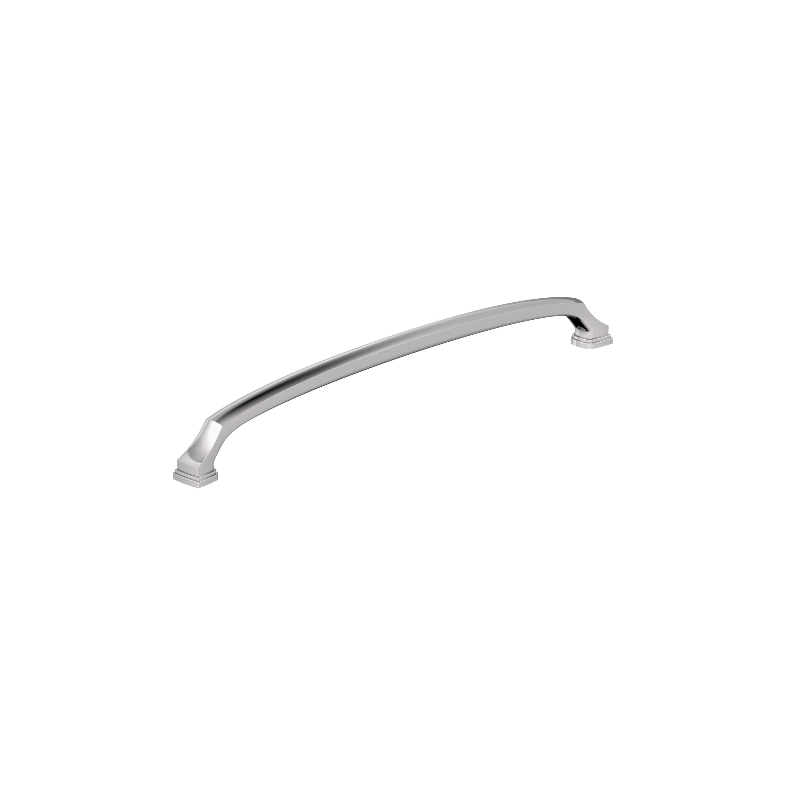 Amerock BP5535026 Revitalize 18-in , 457mm Center to Center Polished Chrome Arch Handle For Use on Appliances Drawer Pulls