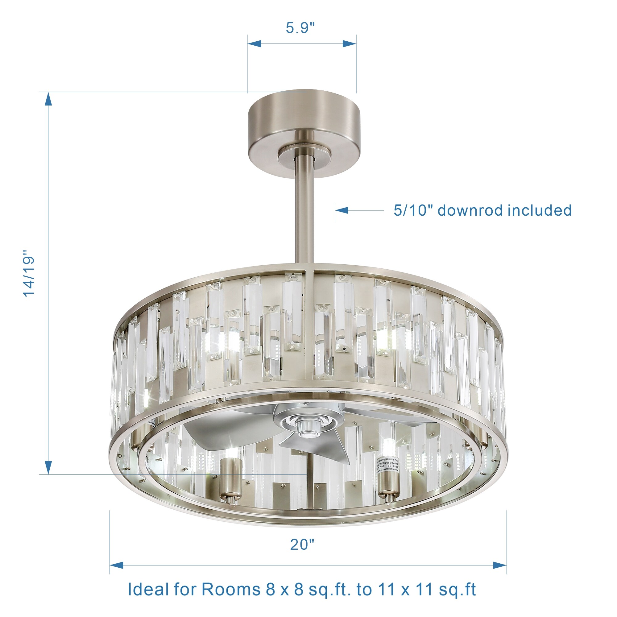 Breezary 23002-SN Ceiling-Fans - View #13