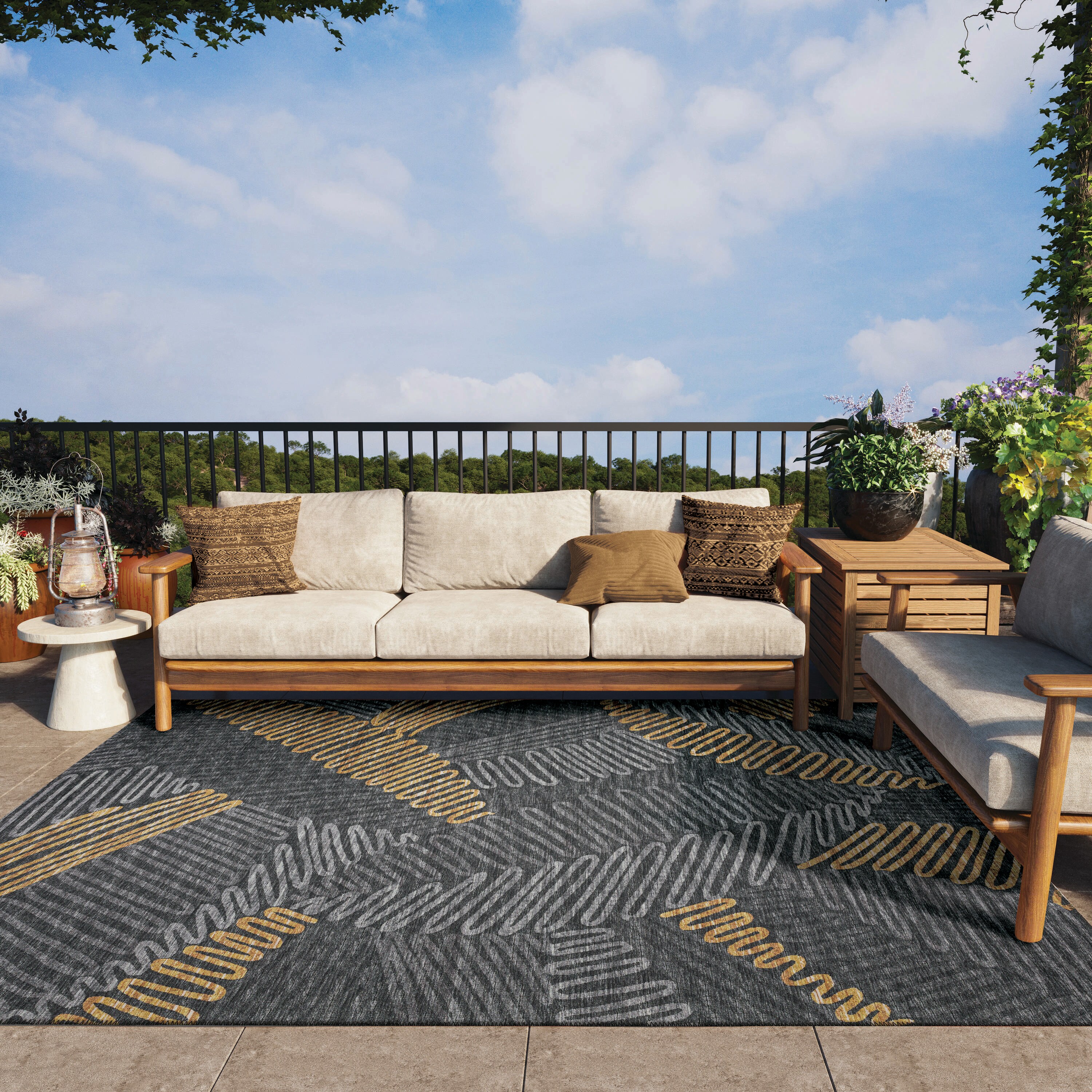 Addison Rugs AYU41GR8RO rugs - View #8