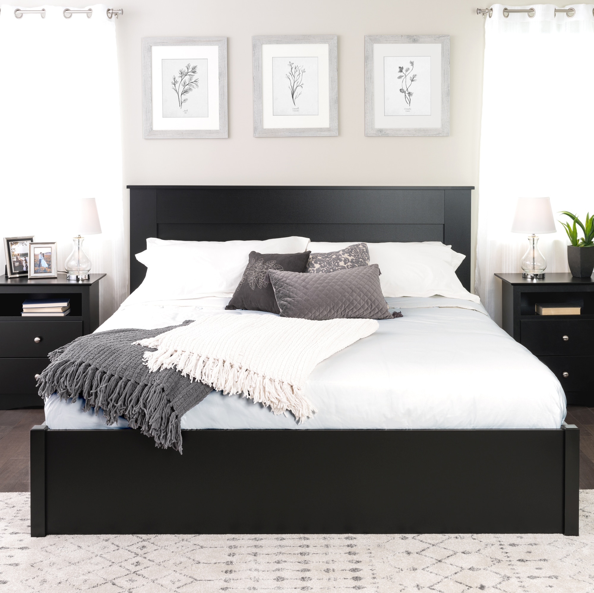 Prepac BHFK-1301-1 Upholstered-Headboards - View #6