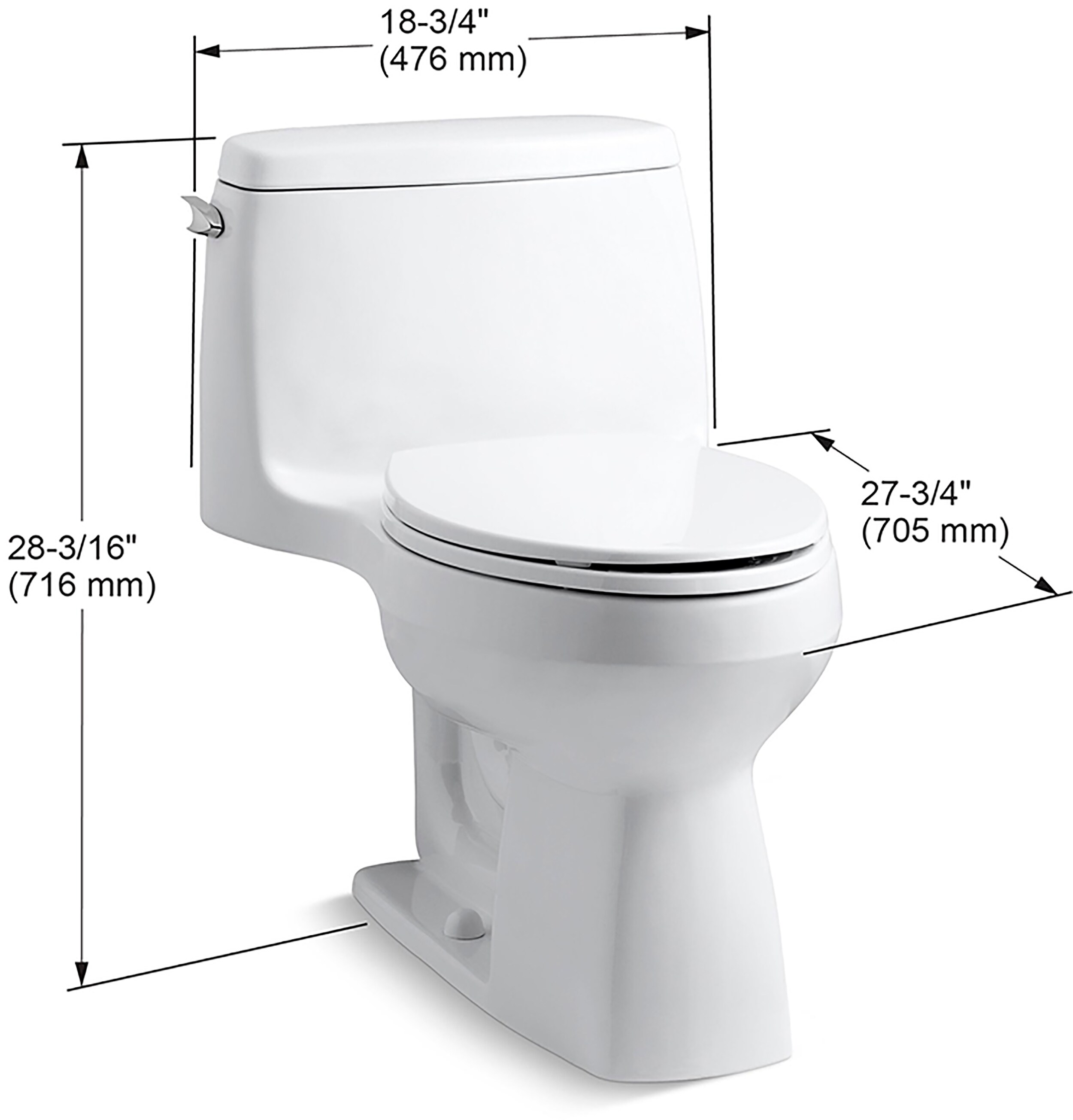 KOHLER 3811-0 toilets - View #6