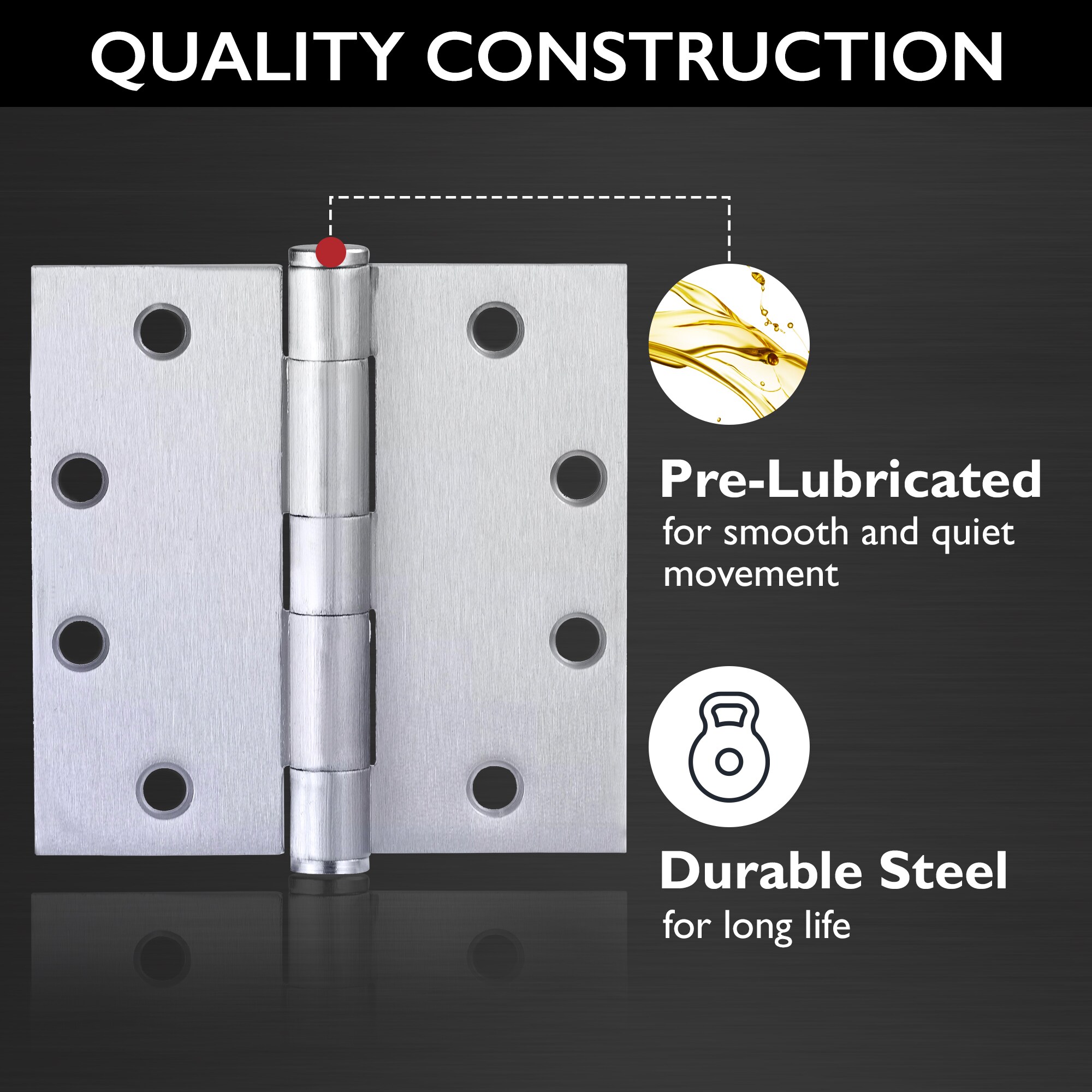 Design House 189720 Entry-Door-Hinges - View #3