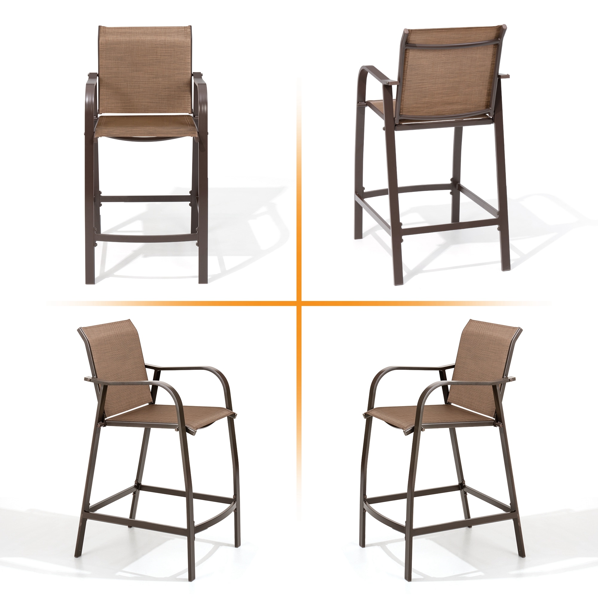 Crestlive Products CL-ST001BRN-2SET Patio-Chairs - View #8