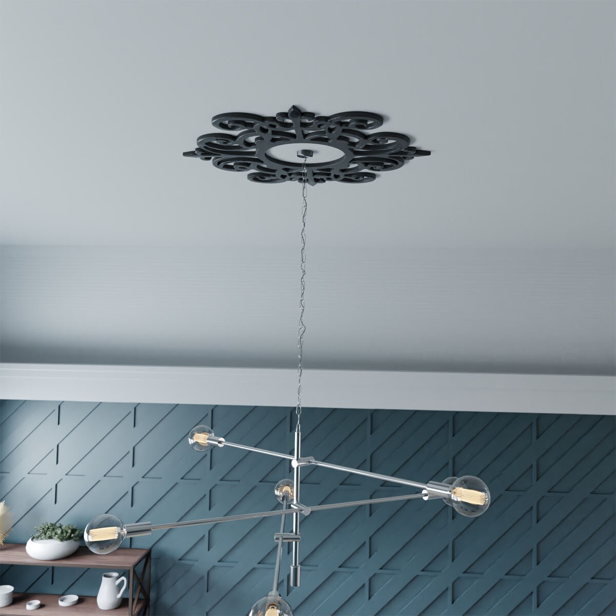 Ekena Millwork CM34BO2-03000 Ceiling-Medallions - View #5