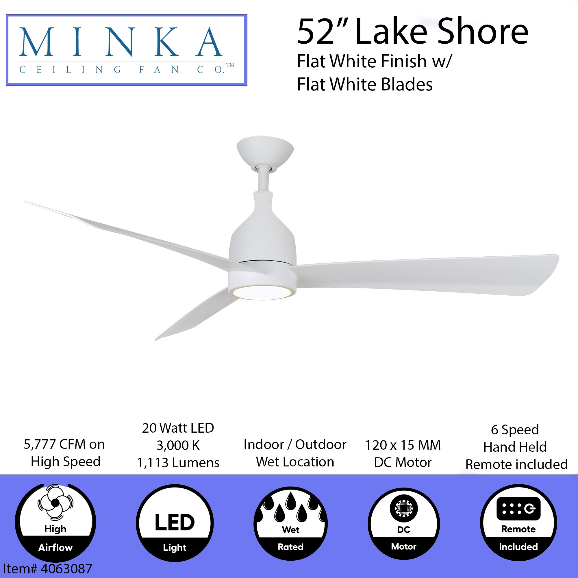 Minka Ceiling Fan Co. 84055 Ceiling-Fans - View #4