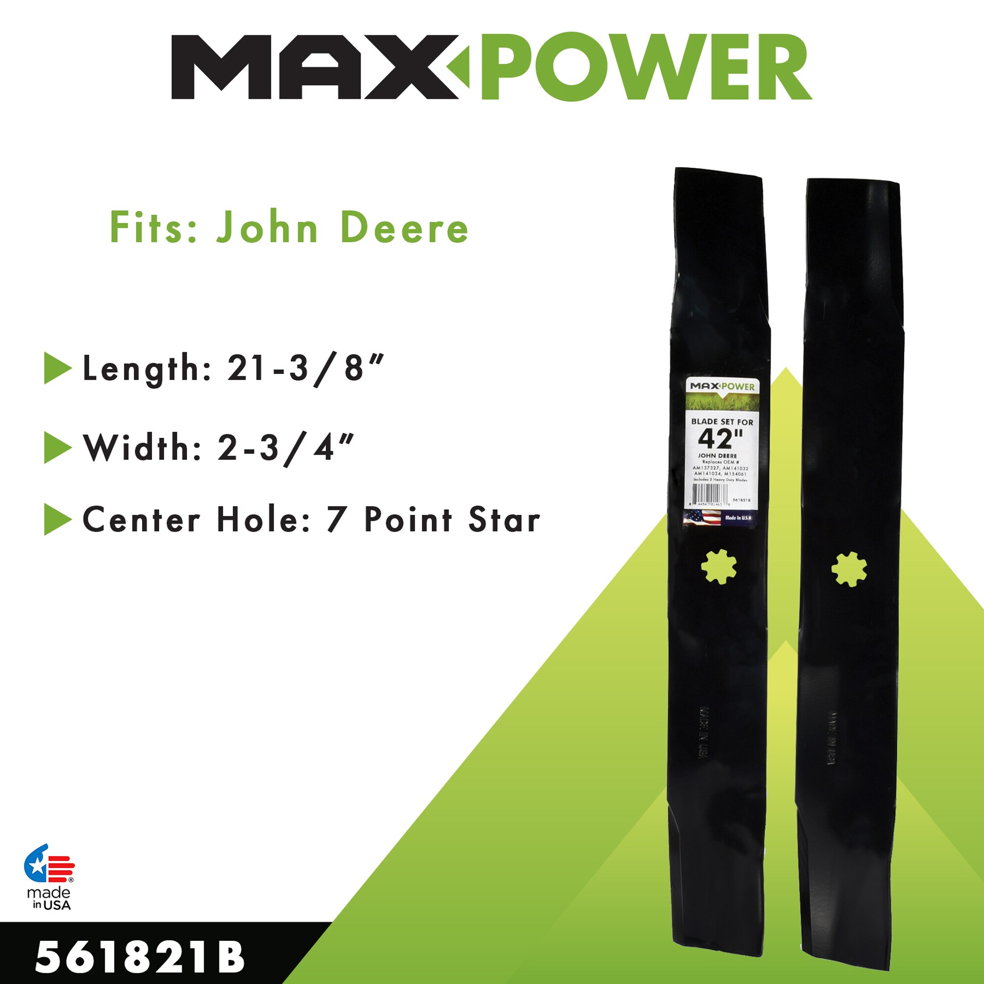 MaxPower 561821B Ope-Mower-Blades - View #5