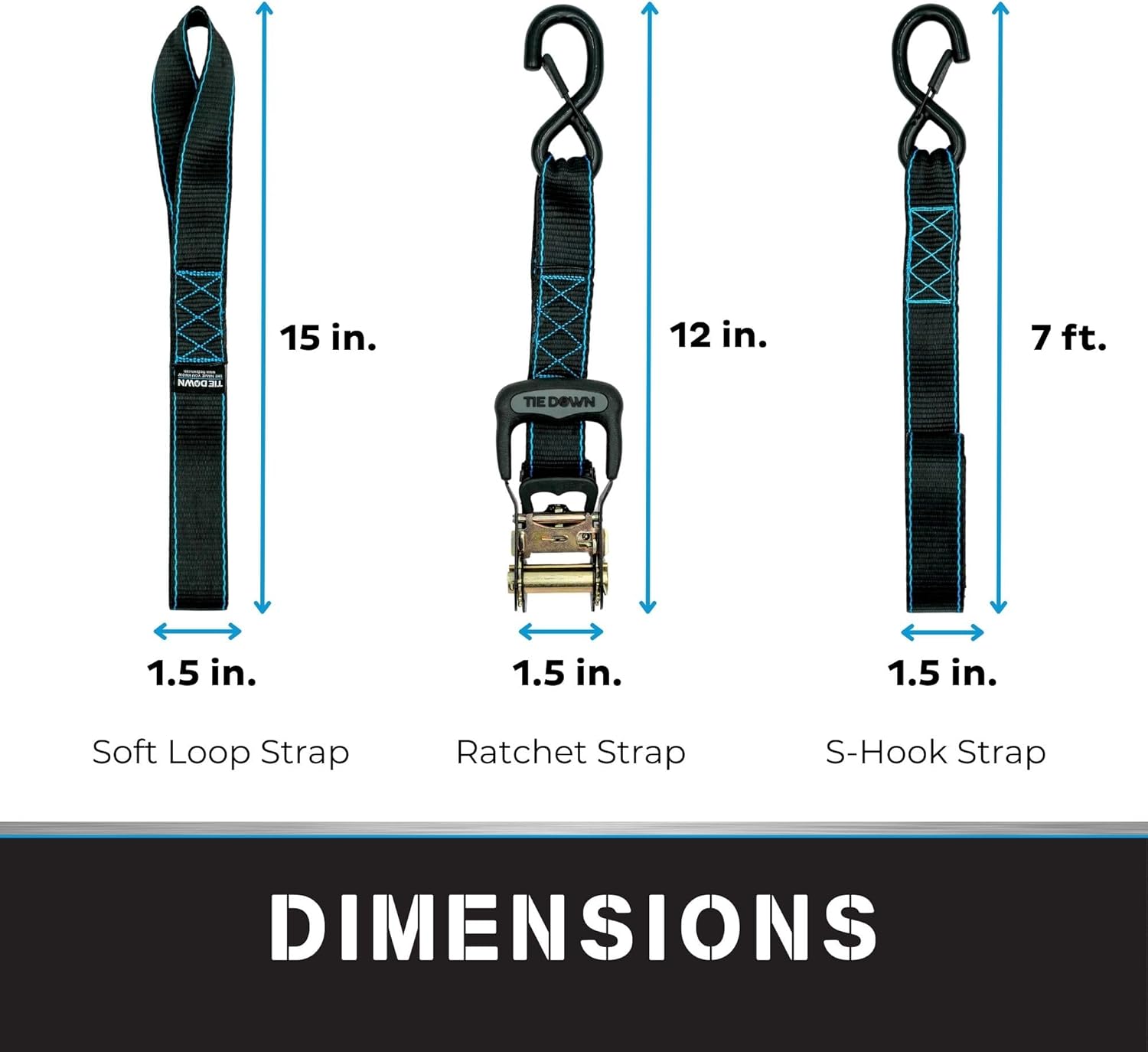 Tie Down 13981-BLK Tie-Downs - View #6