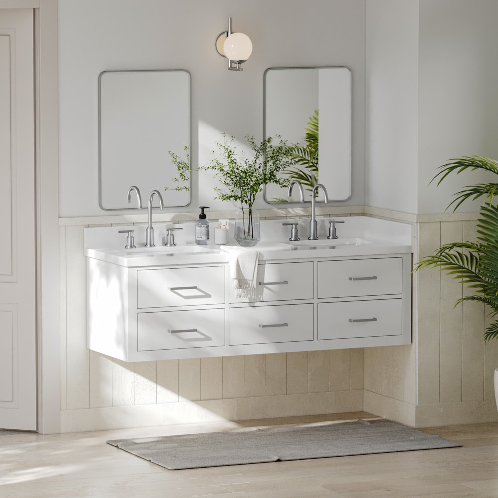 ARIEL W060D-BC-WHT vanities - View #2