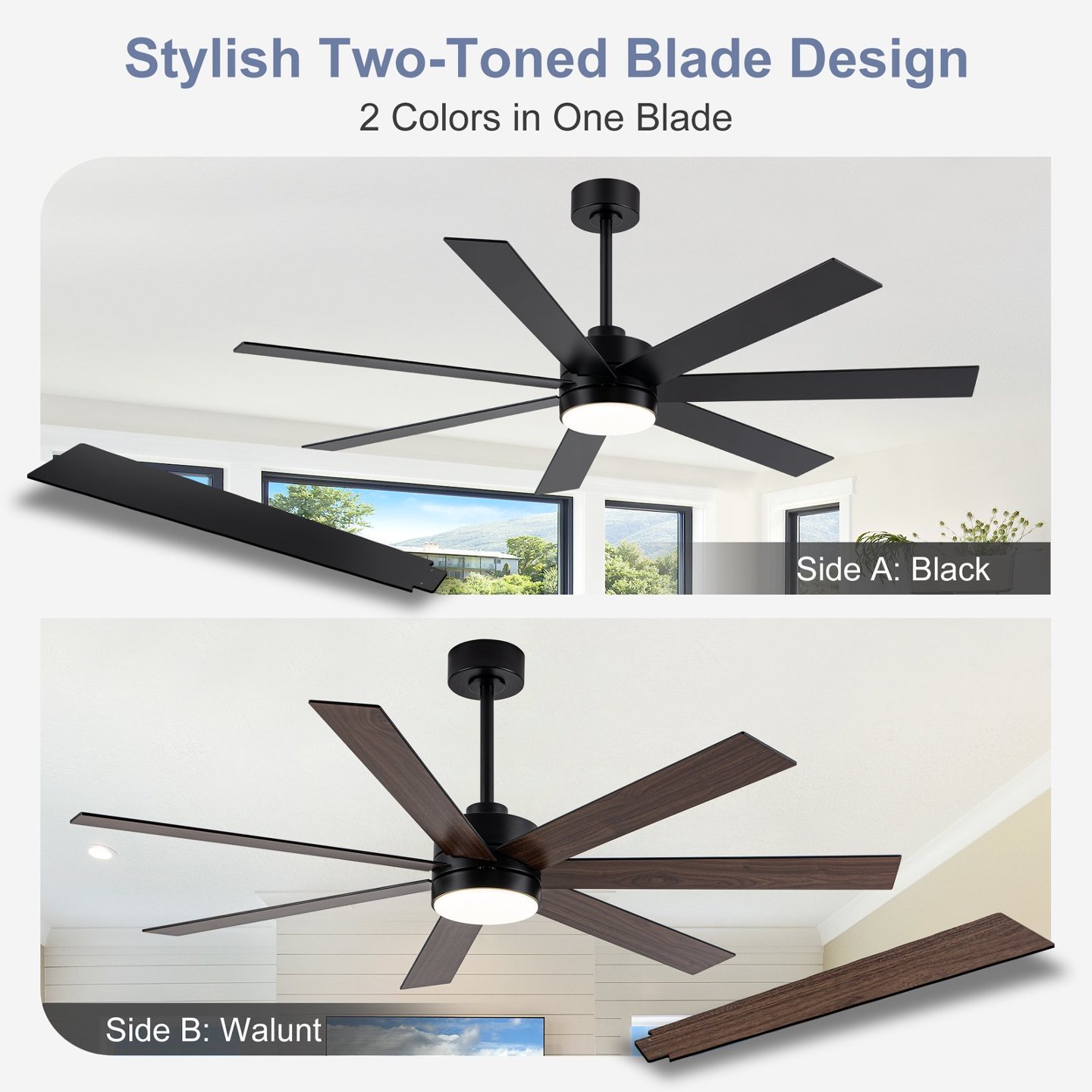 Airsurfer AS30039-BK-T Ceiling-Fans - View #4