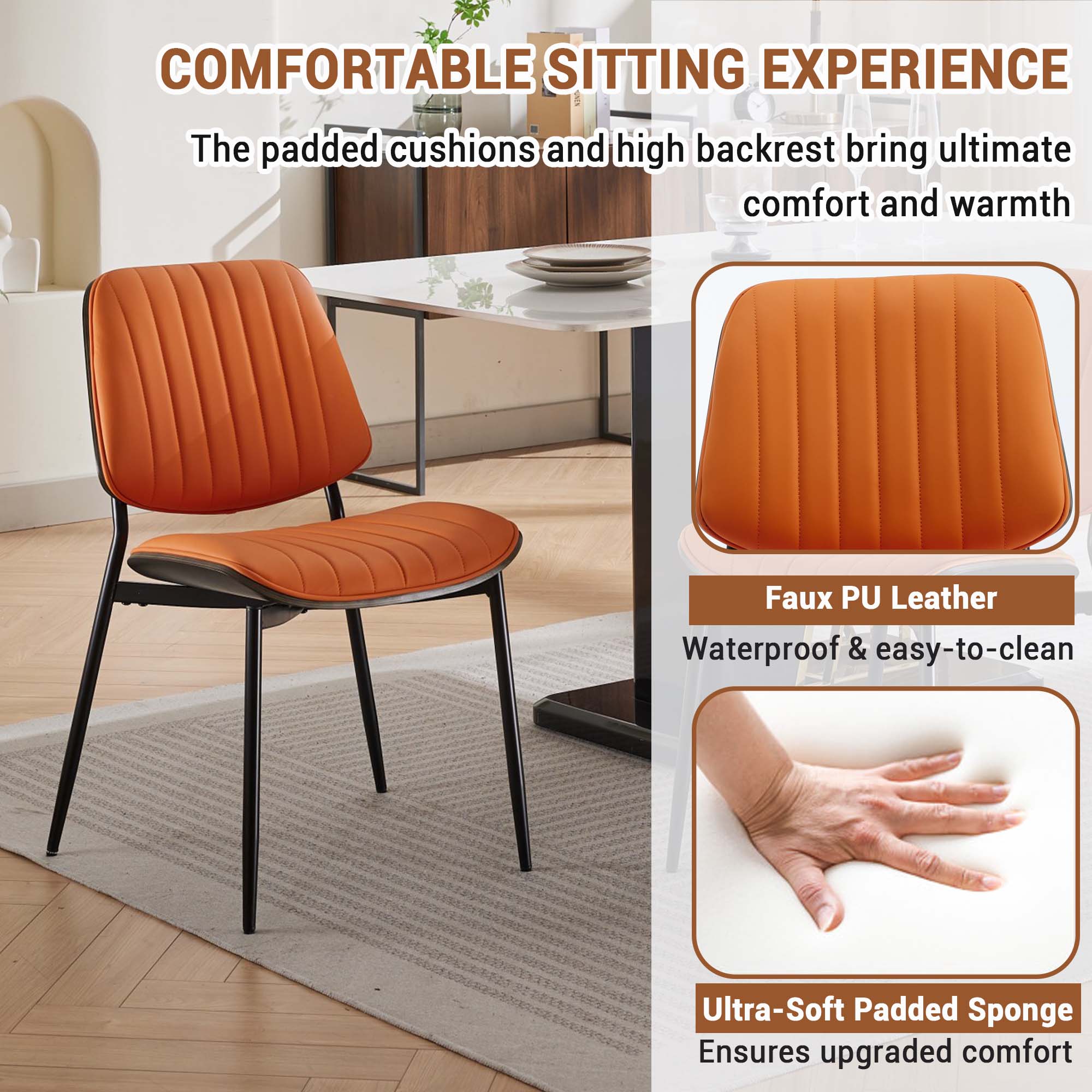 Fun Orange FUN25YZ02 Dining-Chairs - View #4