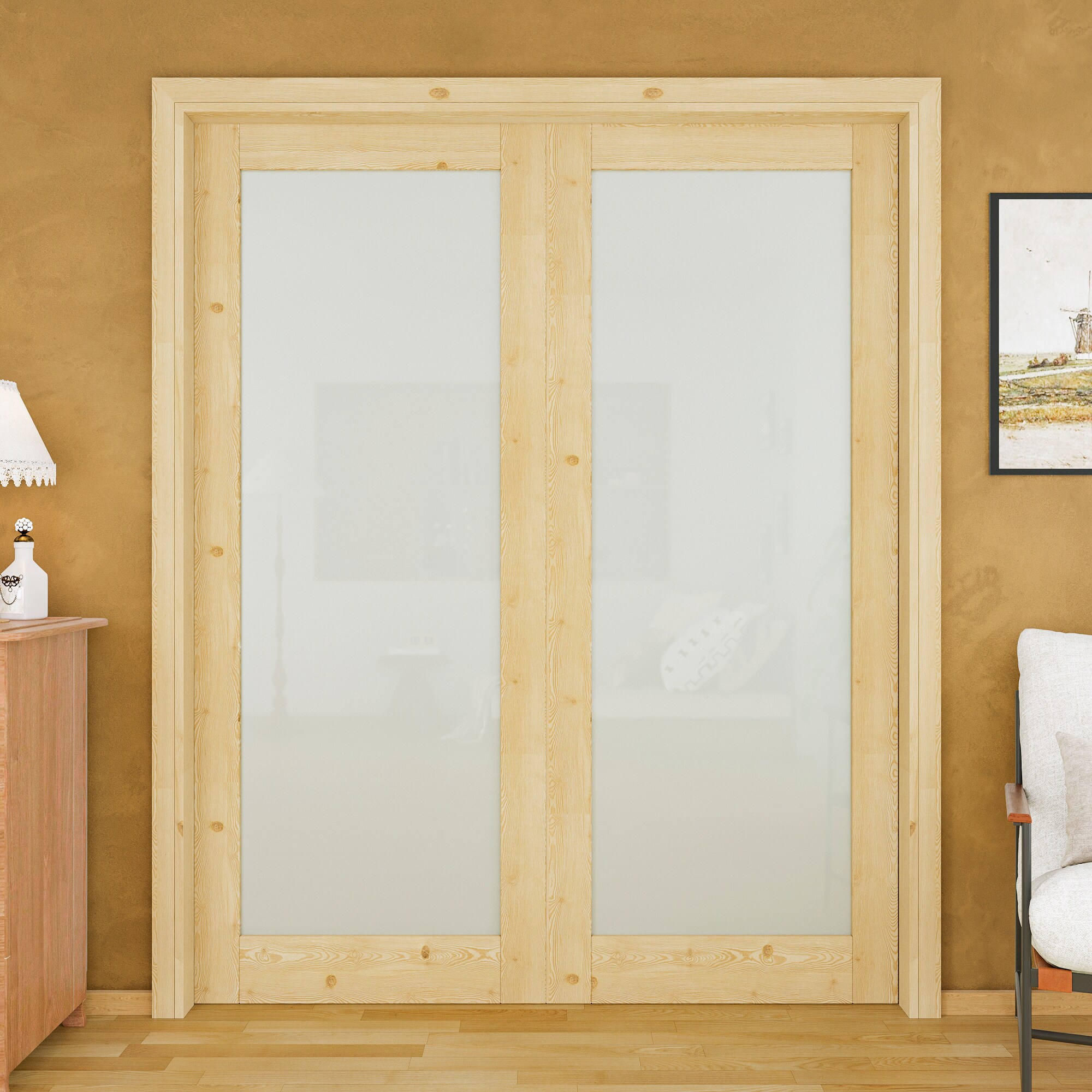 JUJUBON IN-PDPK-P1-72 Pocket-Doorframe-Screens - View #4