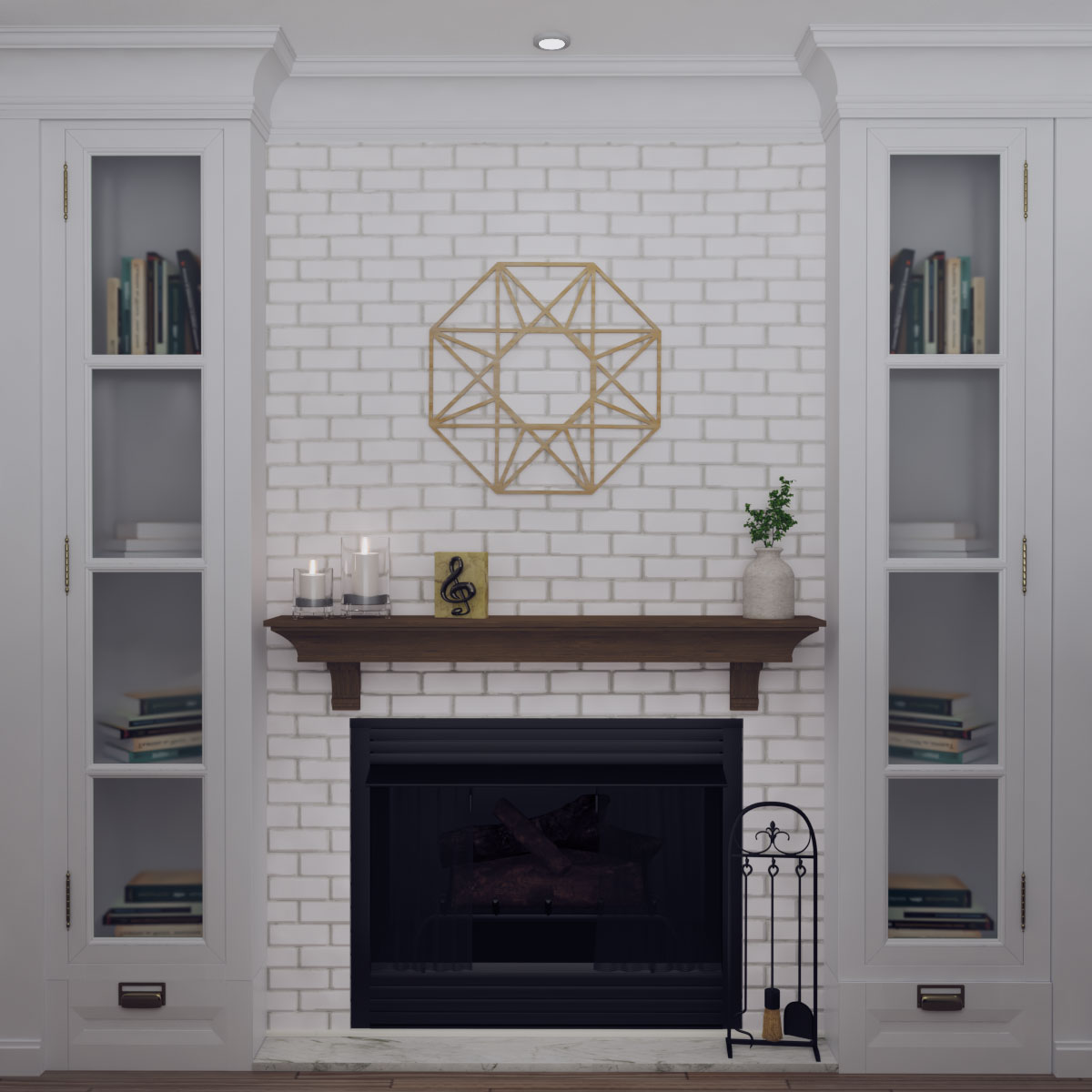 Ekena Millwork CMWP34X34X0250GDHI Ceiling-Medallions - View #9