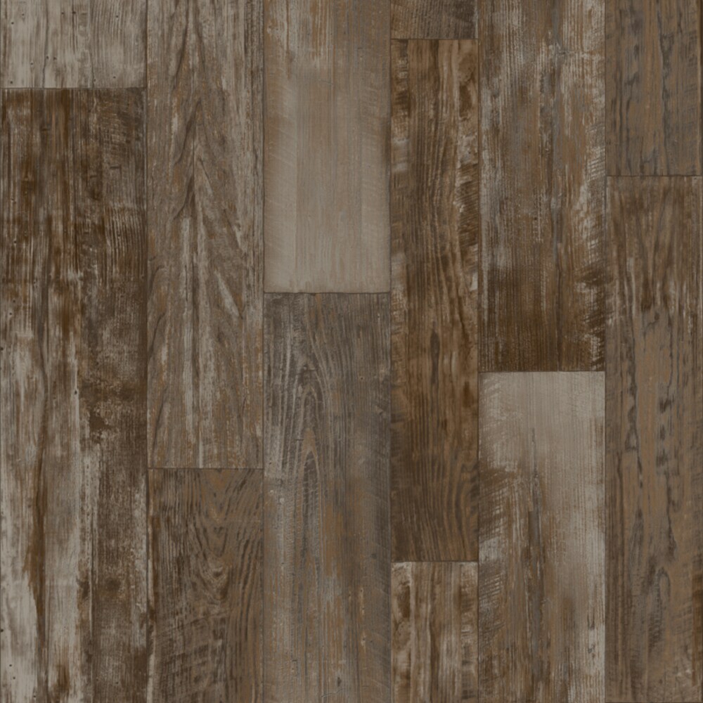 Congoleum AirStep Evolution Colonial Plank 12-ft W x Cut-to-Length Barn Owl Wood Look Low-Gloss Finish Sheet Vinyl