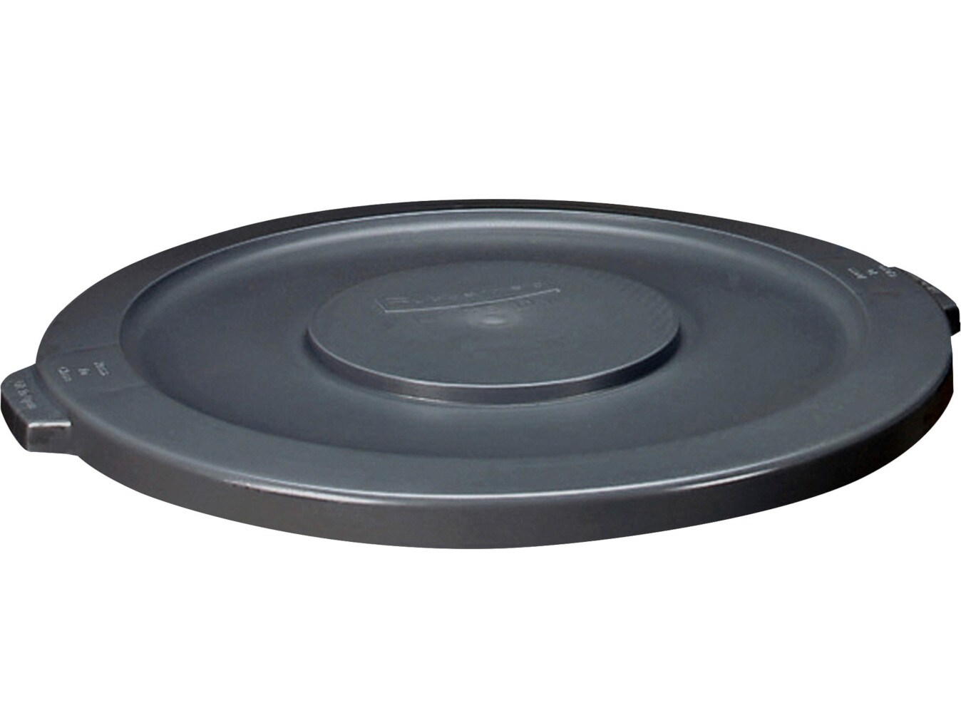 Rubbermaid 542011 Gray Plastic Outdoor Trash Can Lid