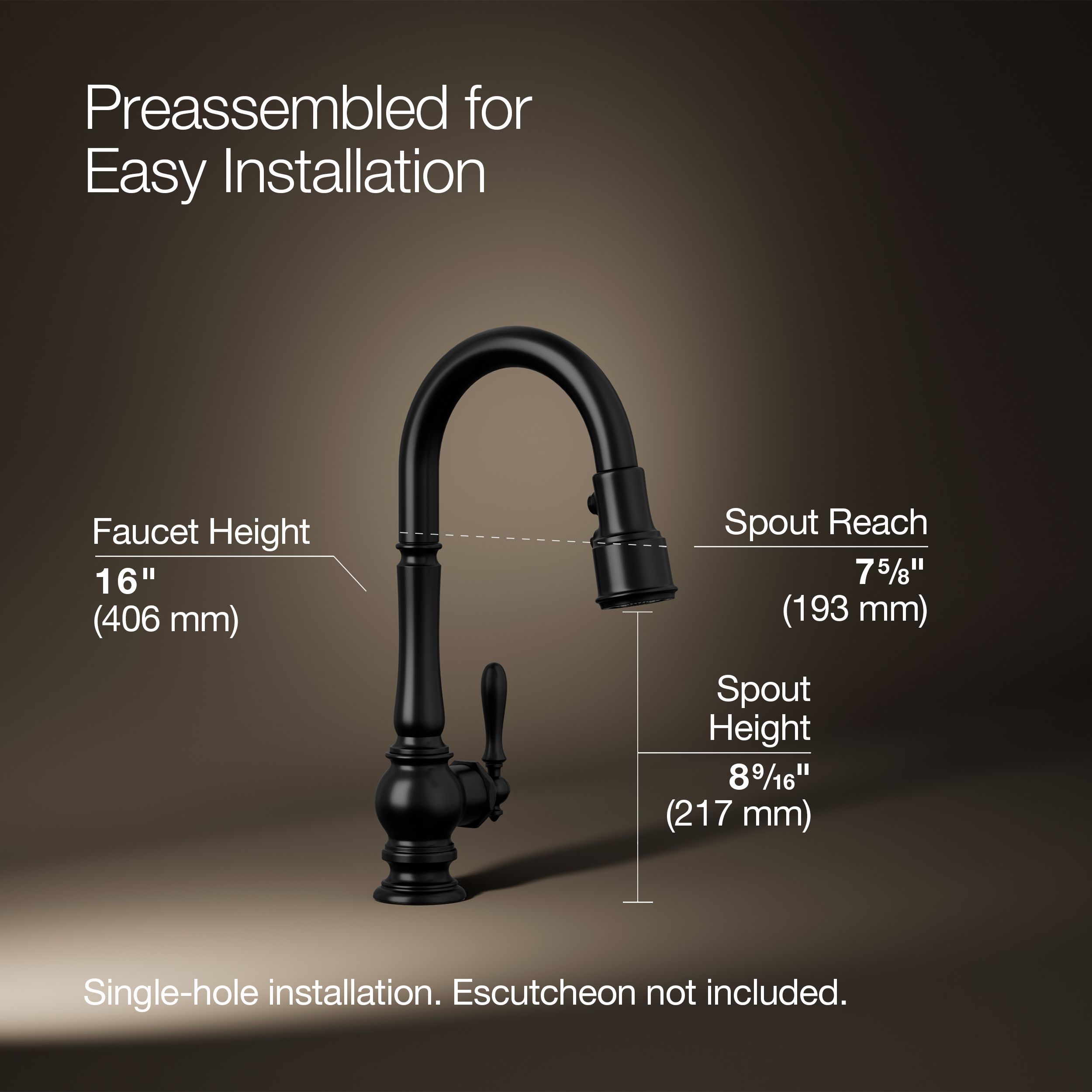 KOHLER 99261-BL Kitchen-Faucets - View #3