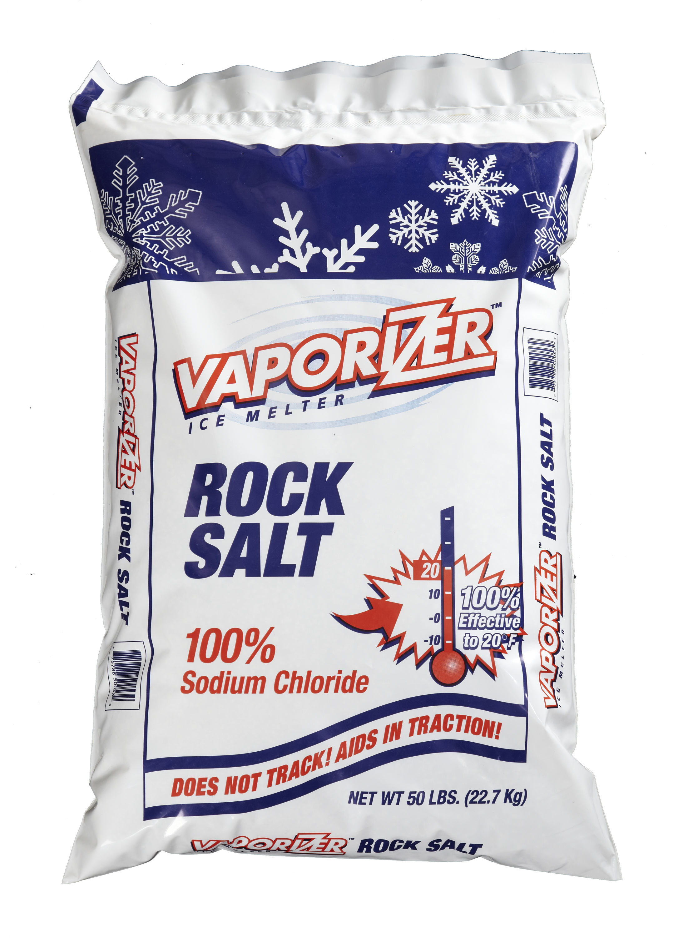 Vaporizer 50-lb Natural Sodium Chloride Rock Salt Ice Melt in the