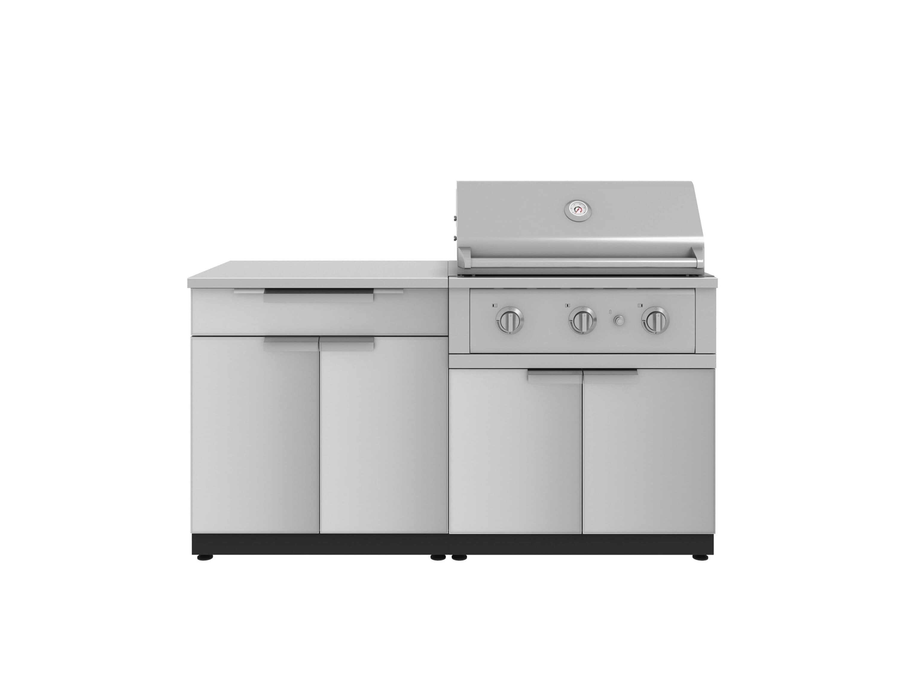 Classic Stainless Steel Cabinets Performance Grill Outdoor Kitchens at ...