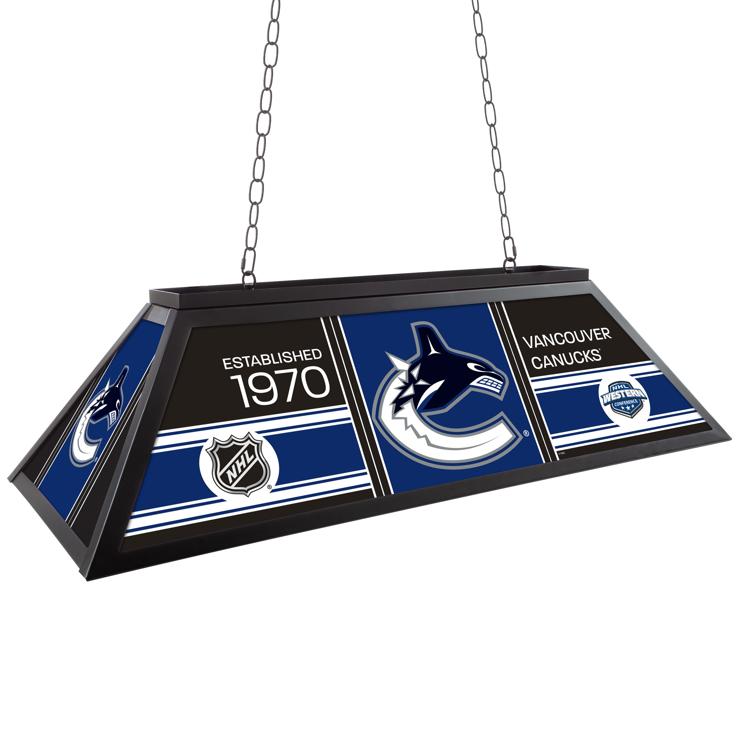 Trademark Gameroom NHL4400-VC-PCH Matte Black Incandescent Medium base (E-26) Pool Table Lighting
