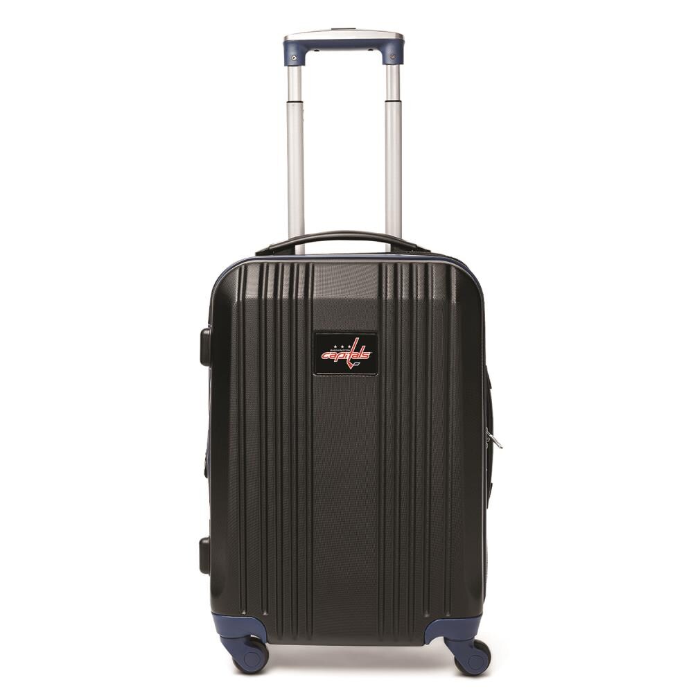 Mojo Licensing NHCPL208_NAVY NHL Washington Capitals 23.25 x 15.5 x 9.75 Black Polycarbonate Hardshell Carry-on Bag (1-Bag)