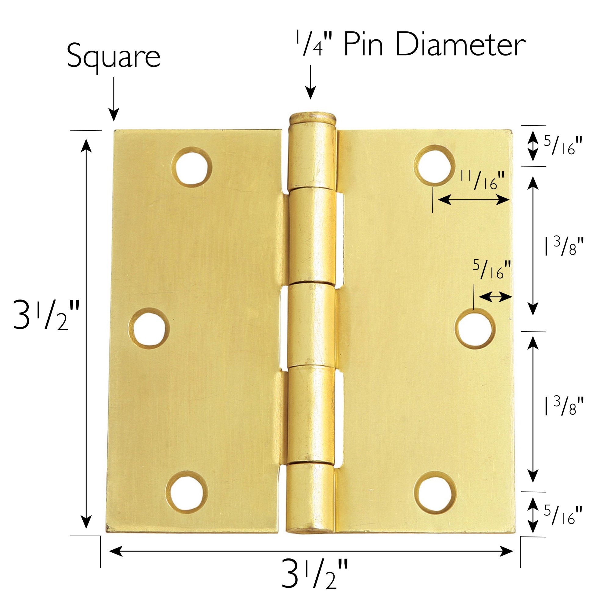 Design House 181461 Entry-Door-Hinges - View #5