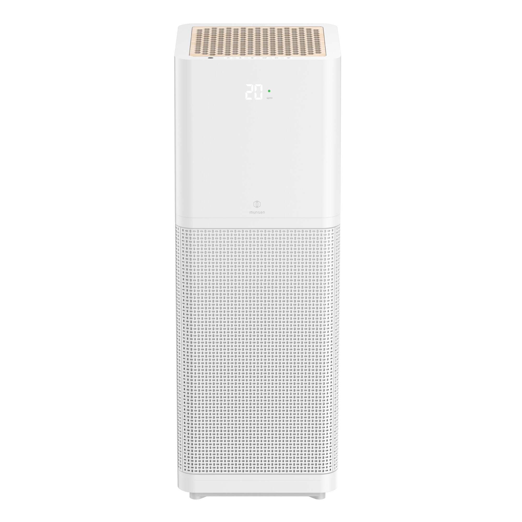IMUNSEN M-001TW Mtower 3 -Speed White True HEPA Air Purifier (Covers: 1240-sq ft )