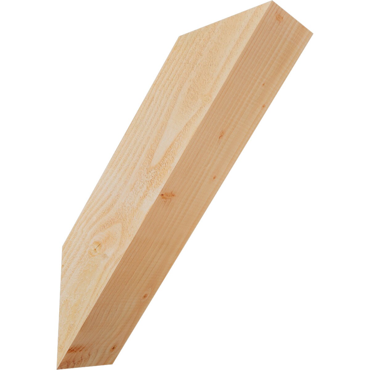 Ekena Millwork BRC06X20X24TRA00RDF 6-in x 20-in x 24-in Douglas Fir Unfinished Wood Traditional rough sawn