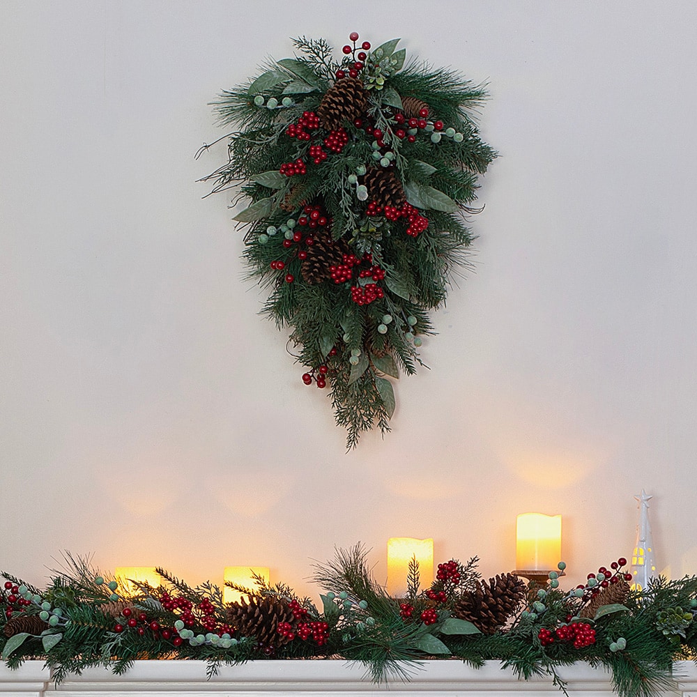 Holiday Living 88B6468A Artificial-Christmas-Garland - View #5