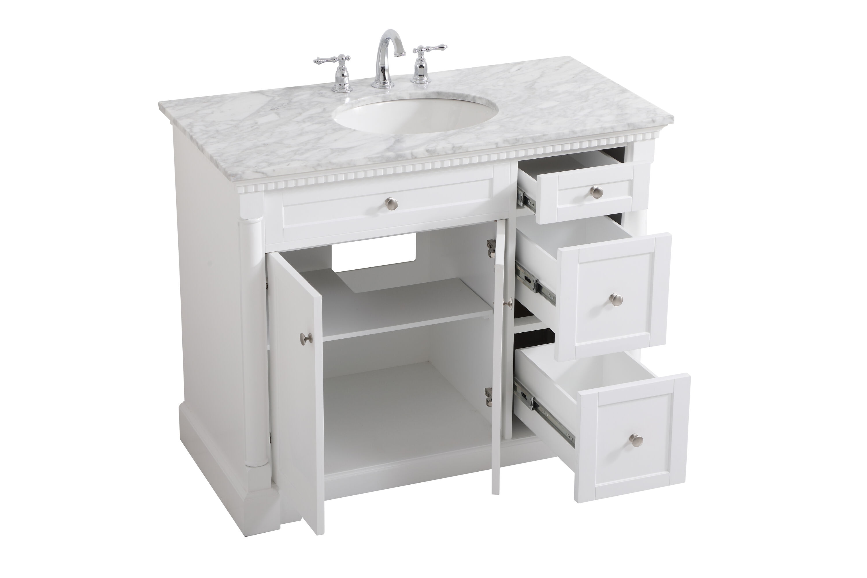 Elegant Decor HF159126WH Bath-Vanity-Combo - View #9