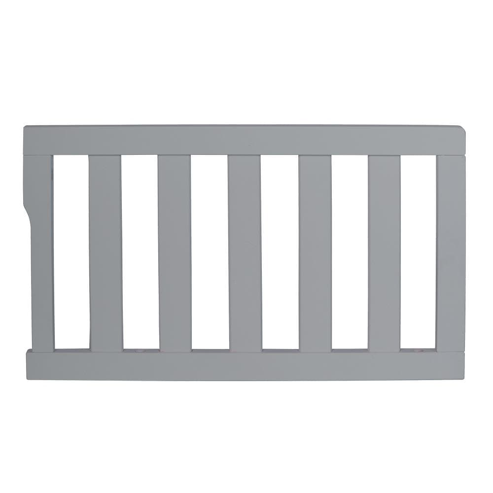 Universal Convertible Crib Toddler Guard Rail - Gray | Easy Attachable | Solid Wood Construction | - Dream On Me 692-CG