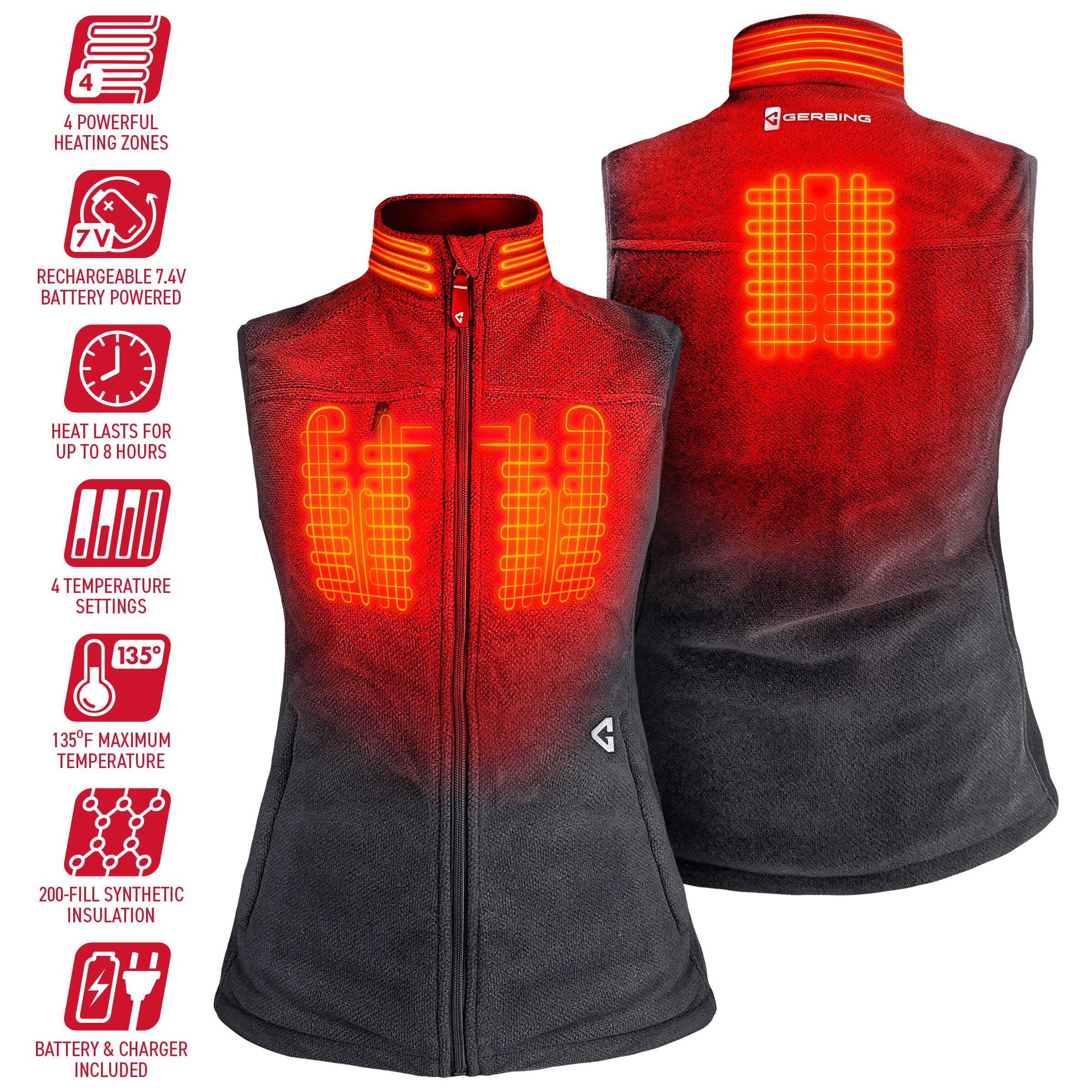 Gerbing GER-TFVST-7V-W-G-L Jackets-Coats - View #4