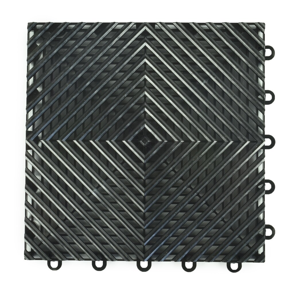 Perforated Garage Floor Tiles - DIY Interlocking System - (Mesh/Drain)