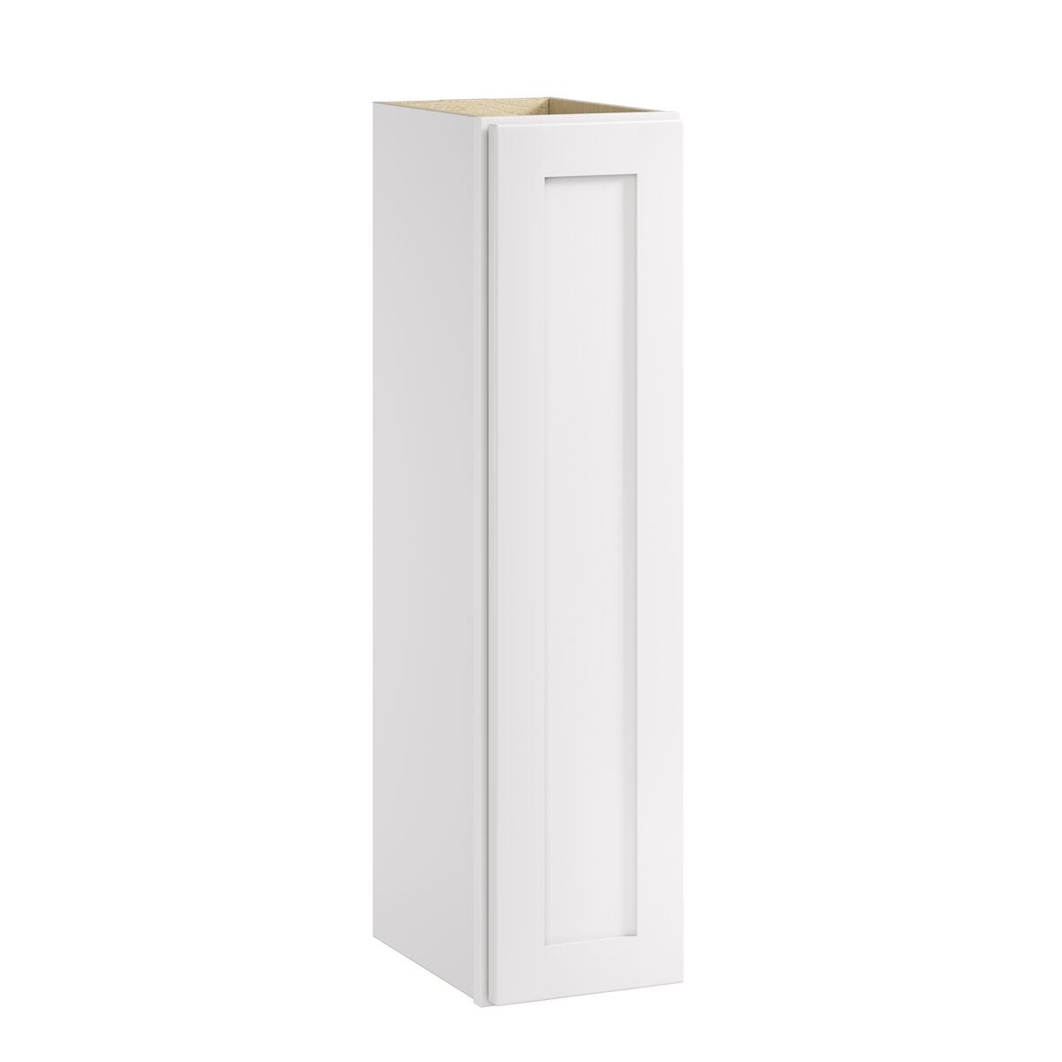 Whalen CLICK-IT LWSCLICK-33 Enfield 9-in W x 36-in H x 12-in D Classic White Birch Wall Ready to assemble Plywood Cabinet (Raised Panel Shaker)