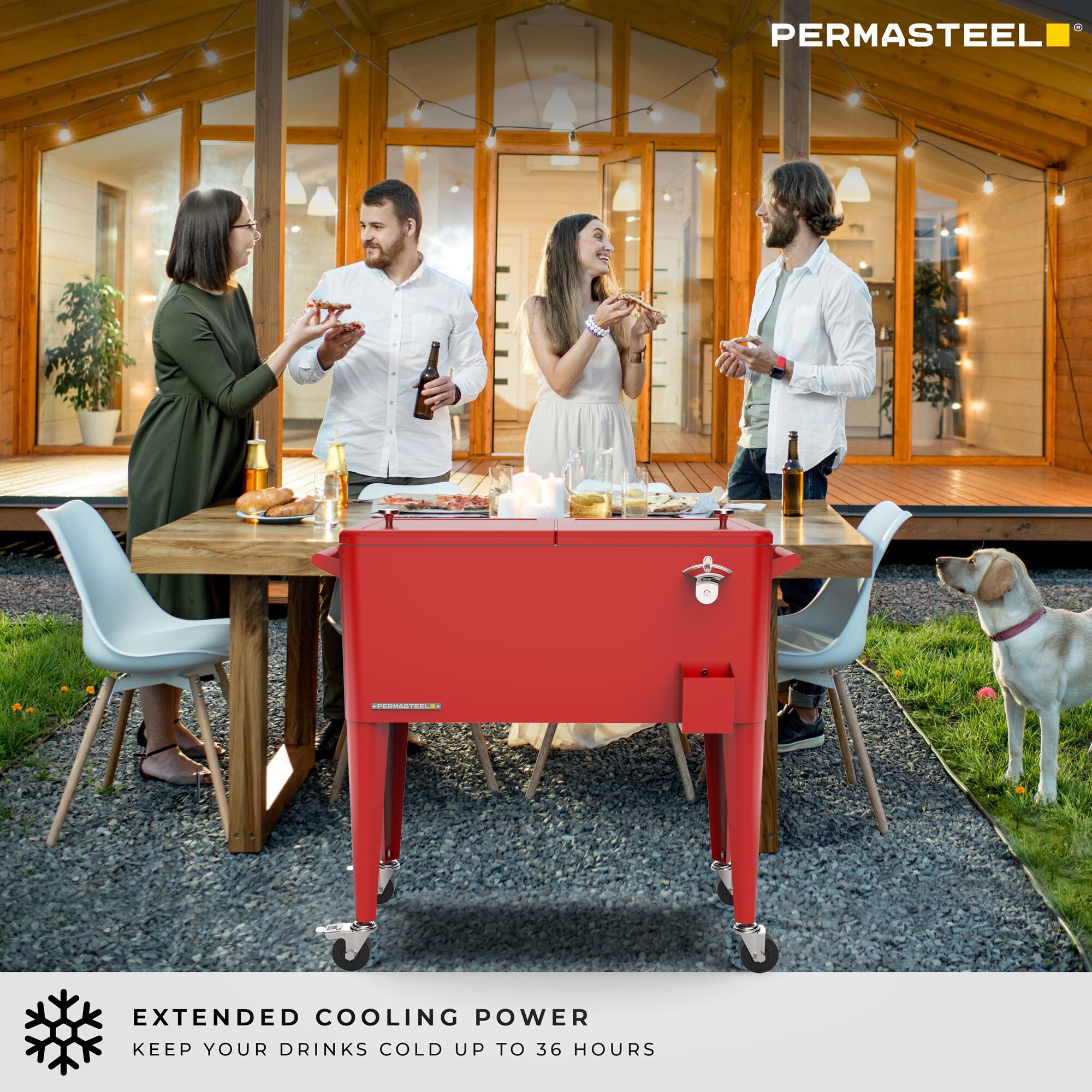 Permasteel PS-203 RD Beverage-Coolers - View #4